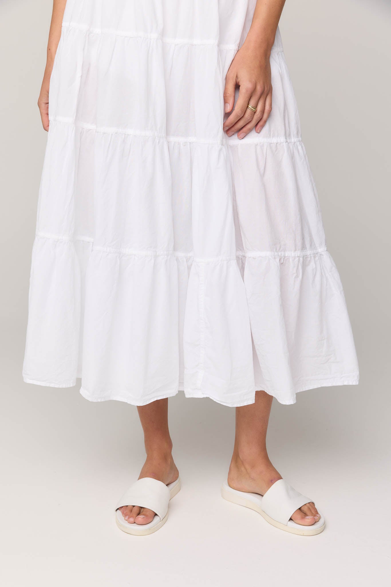 MOONSTAR SKIRT - BLANC