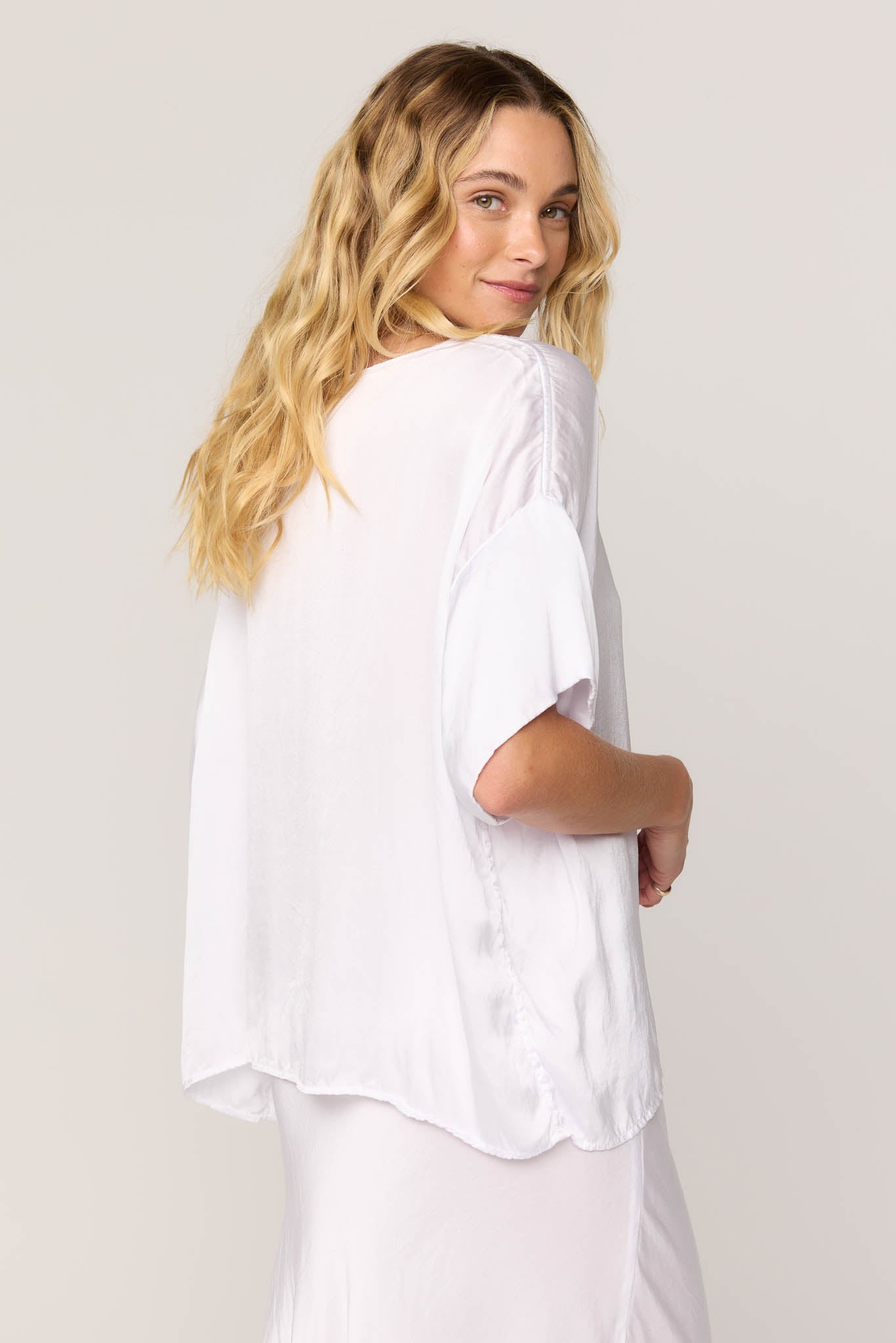 SUNCHASER TOP - BLANC