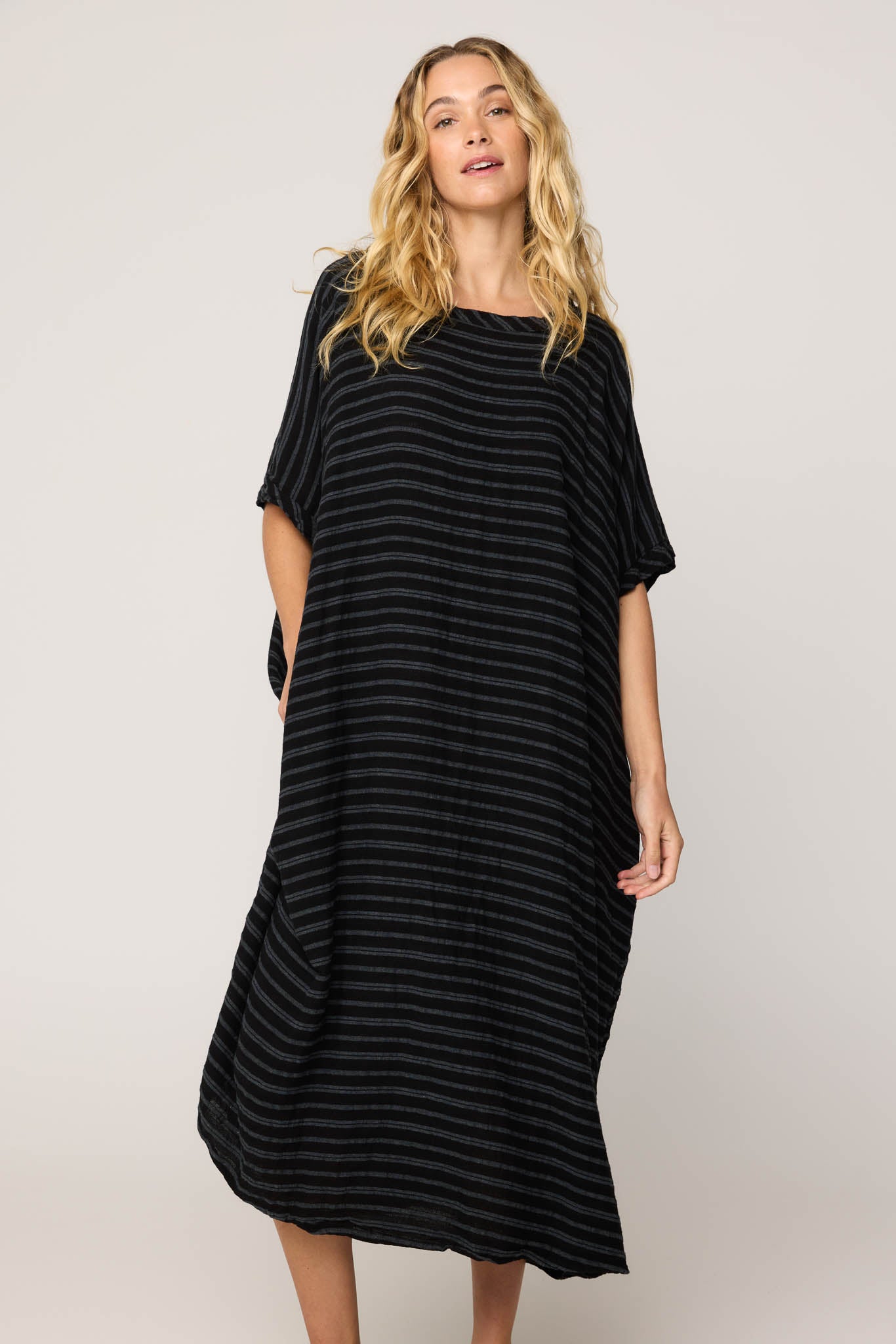 GAUZZY DRESS - NOIR