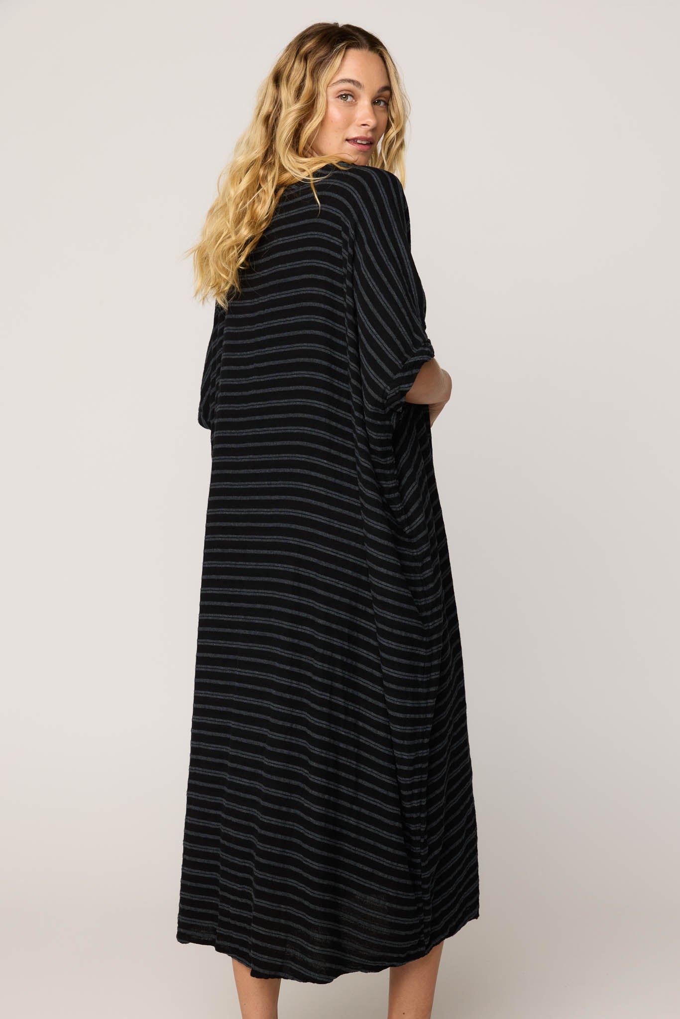 GAUZZY DRESS - NOIR