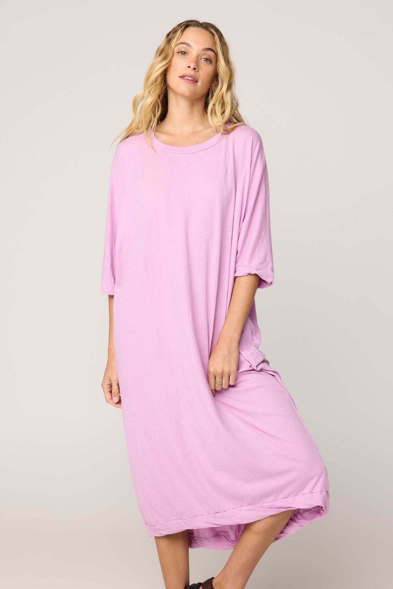 SANDY DRESS - PASTEL PINK