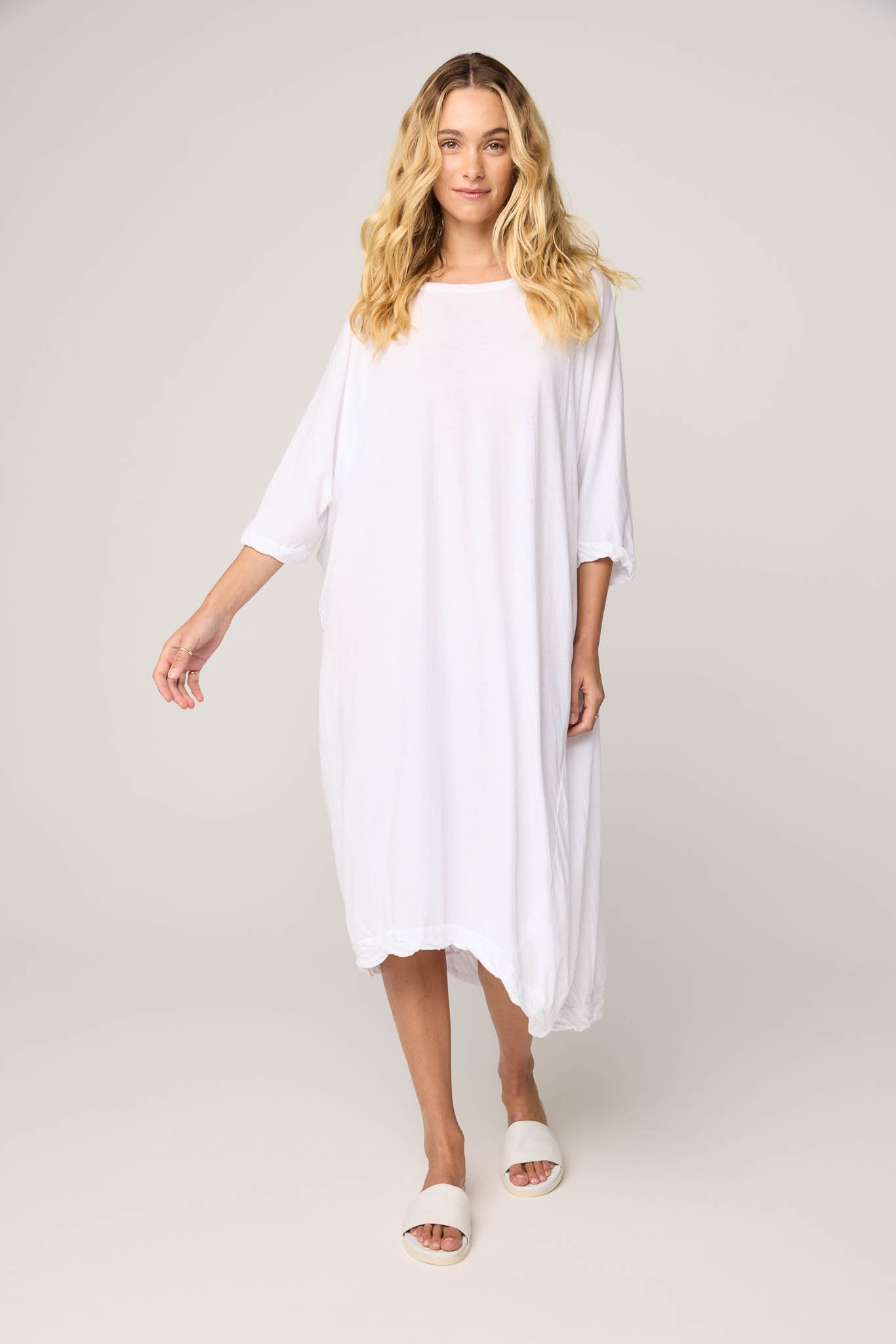 SANDY DRESS - BLANC