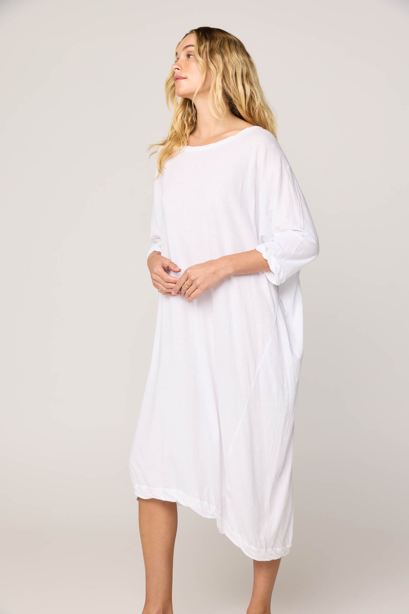 SANDY DRESS - BLANC