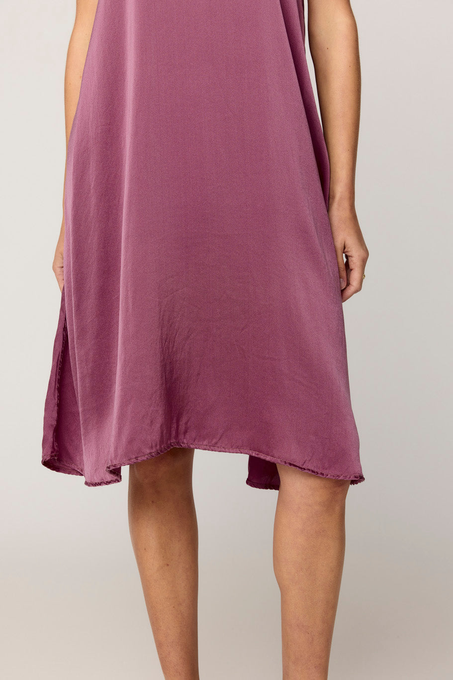 DES TANK DRESS - GRAPE