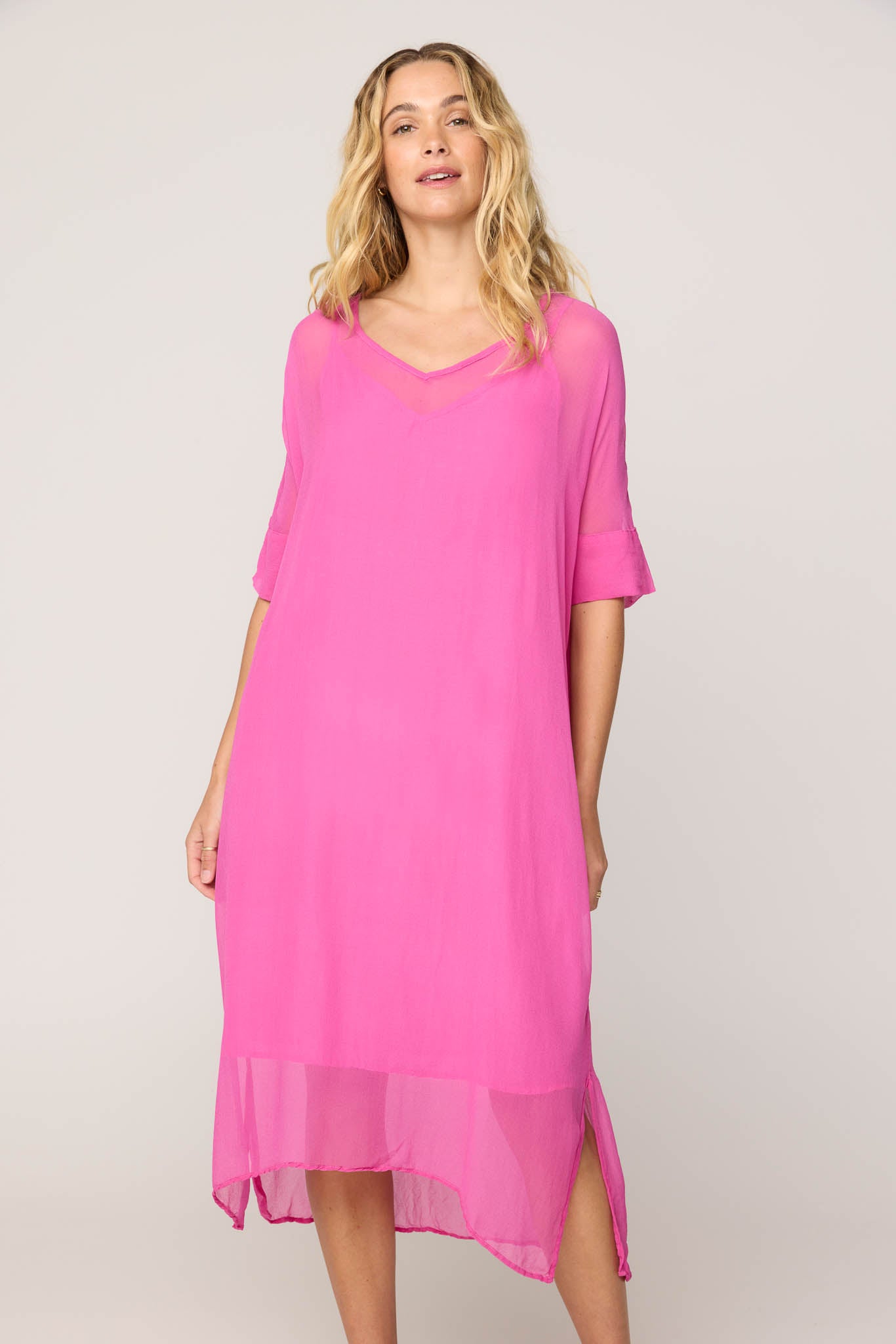 TALLOWS DRESS - WATERMELON