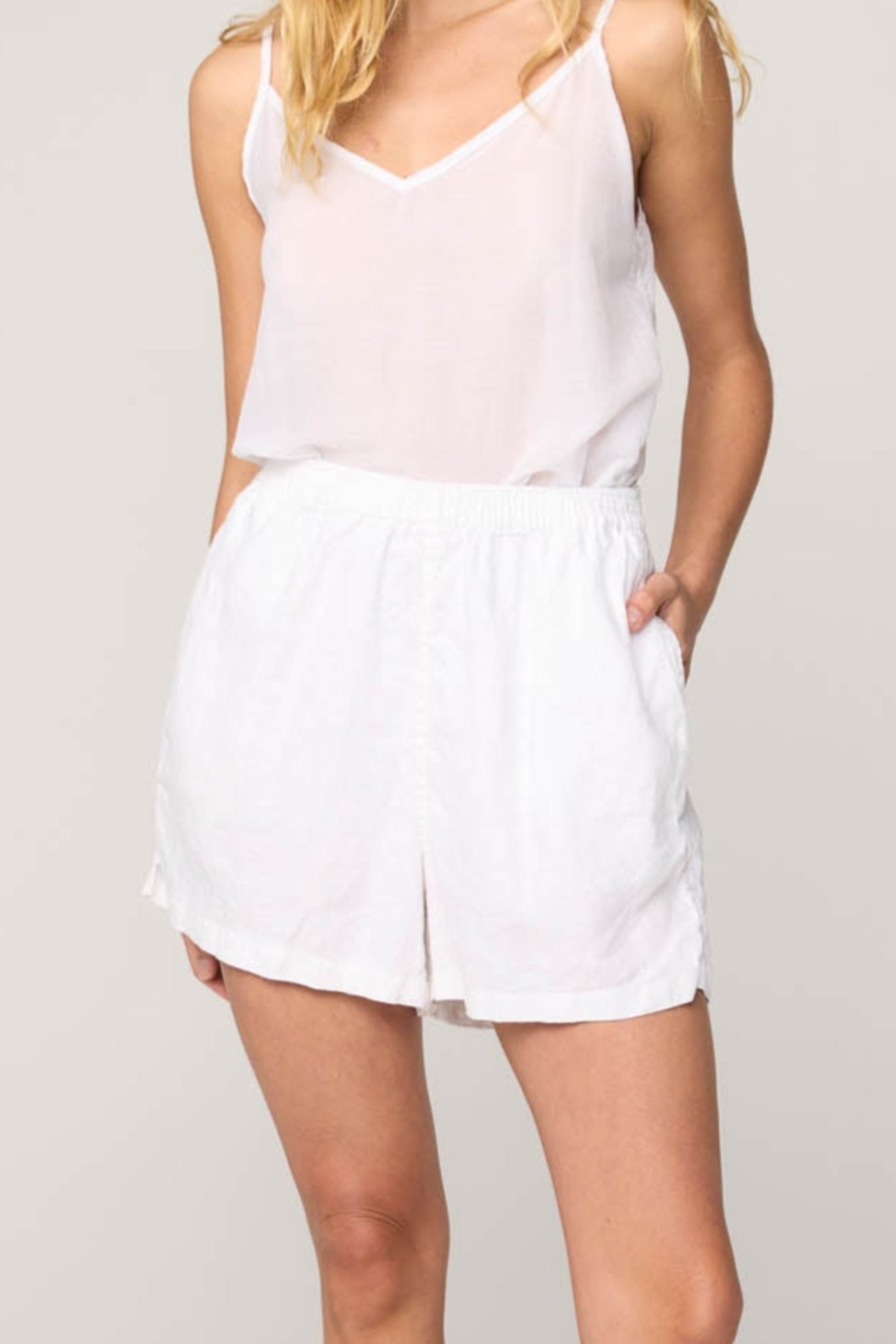 LAKESIDE SHORT - BLANC