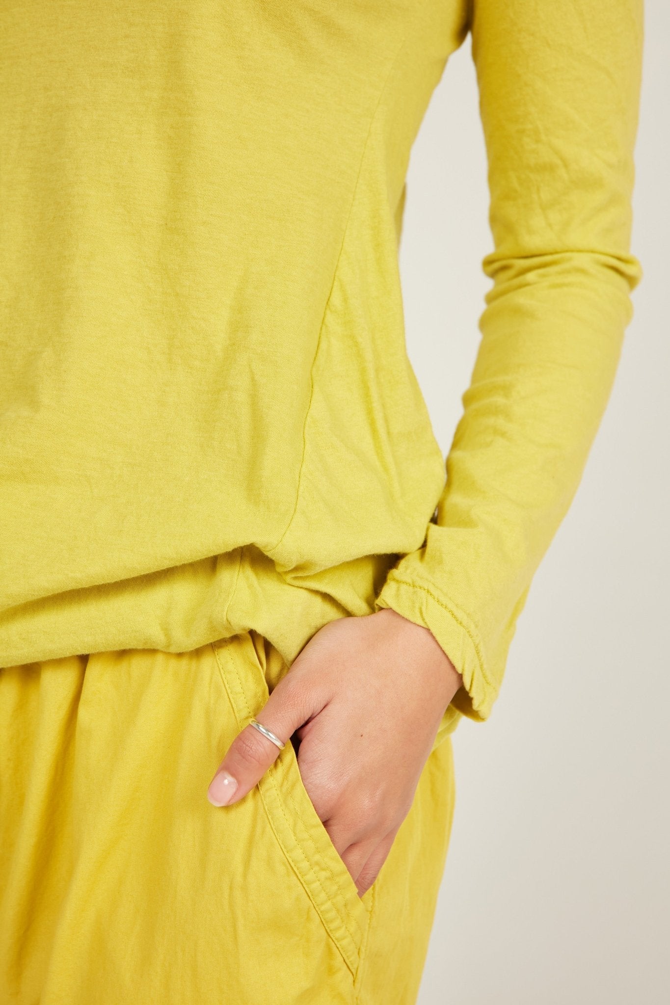 BASIC L/S - CHARTREUSE - Primness