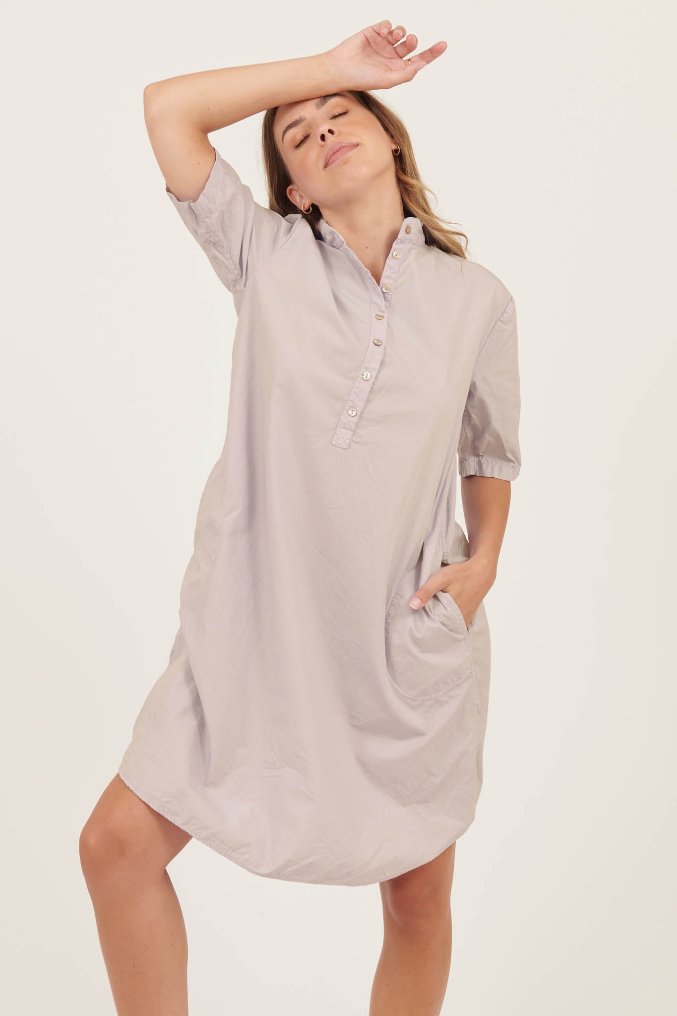 BIBO DRESS - DOVE (PRE - ORDER) - Primness