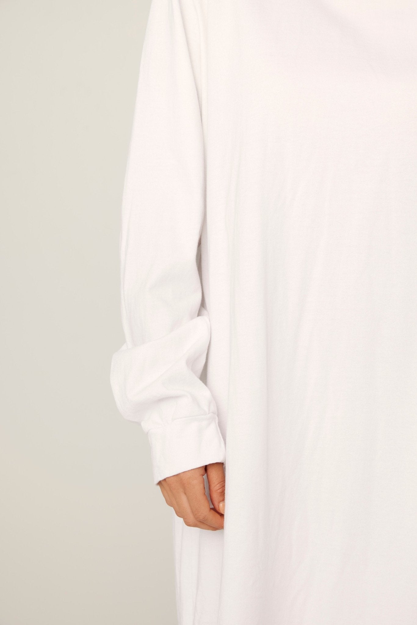 BIMAH SKIVVY DRESS - BLANC (PRE-ORDER) - Primness