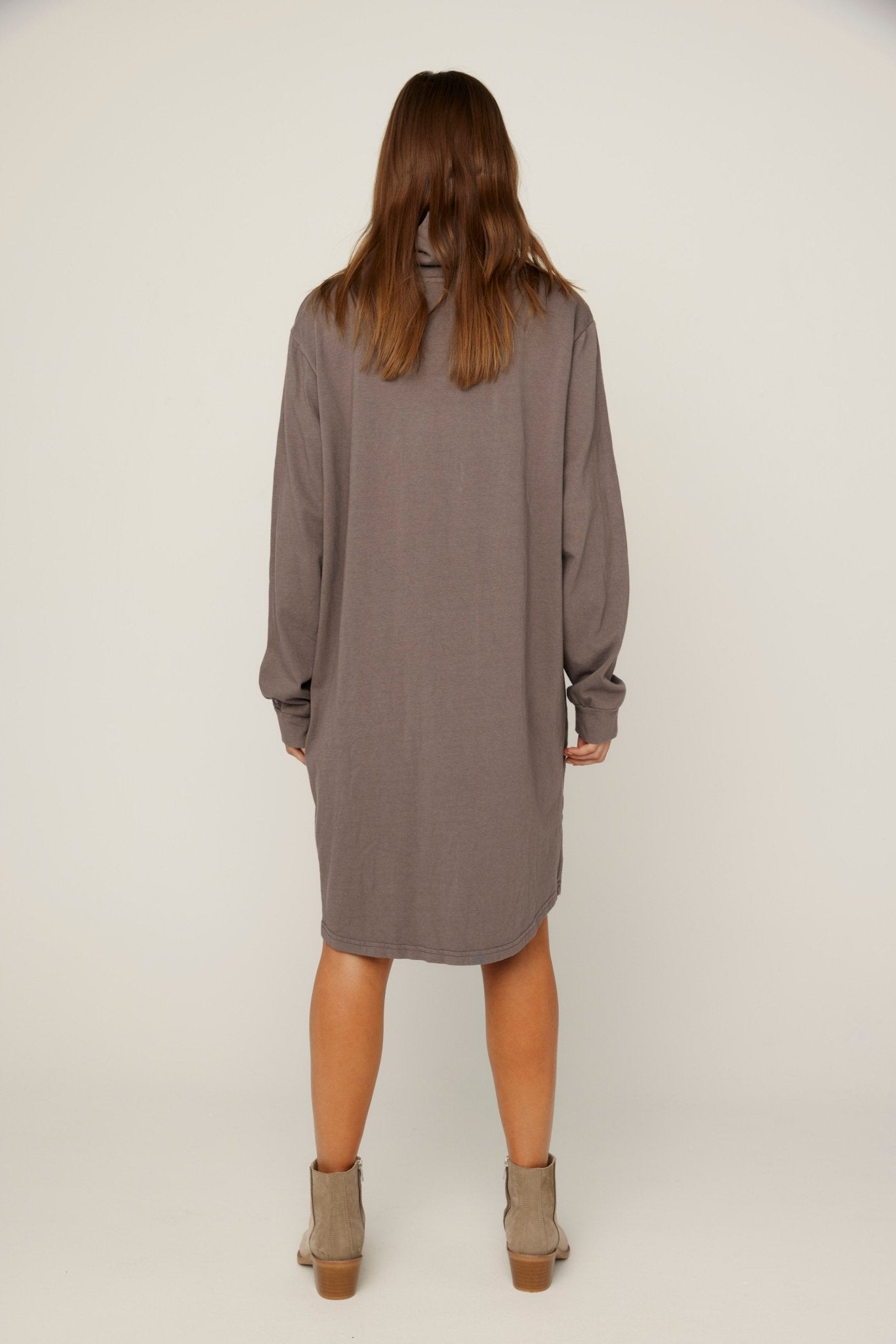 BIMAH SKIVVY DRESS - MOCHA (PRE-ORDER) - Primness