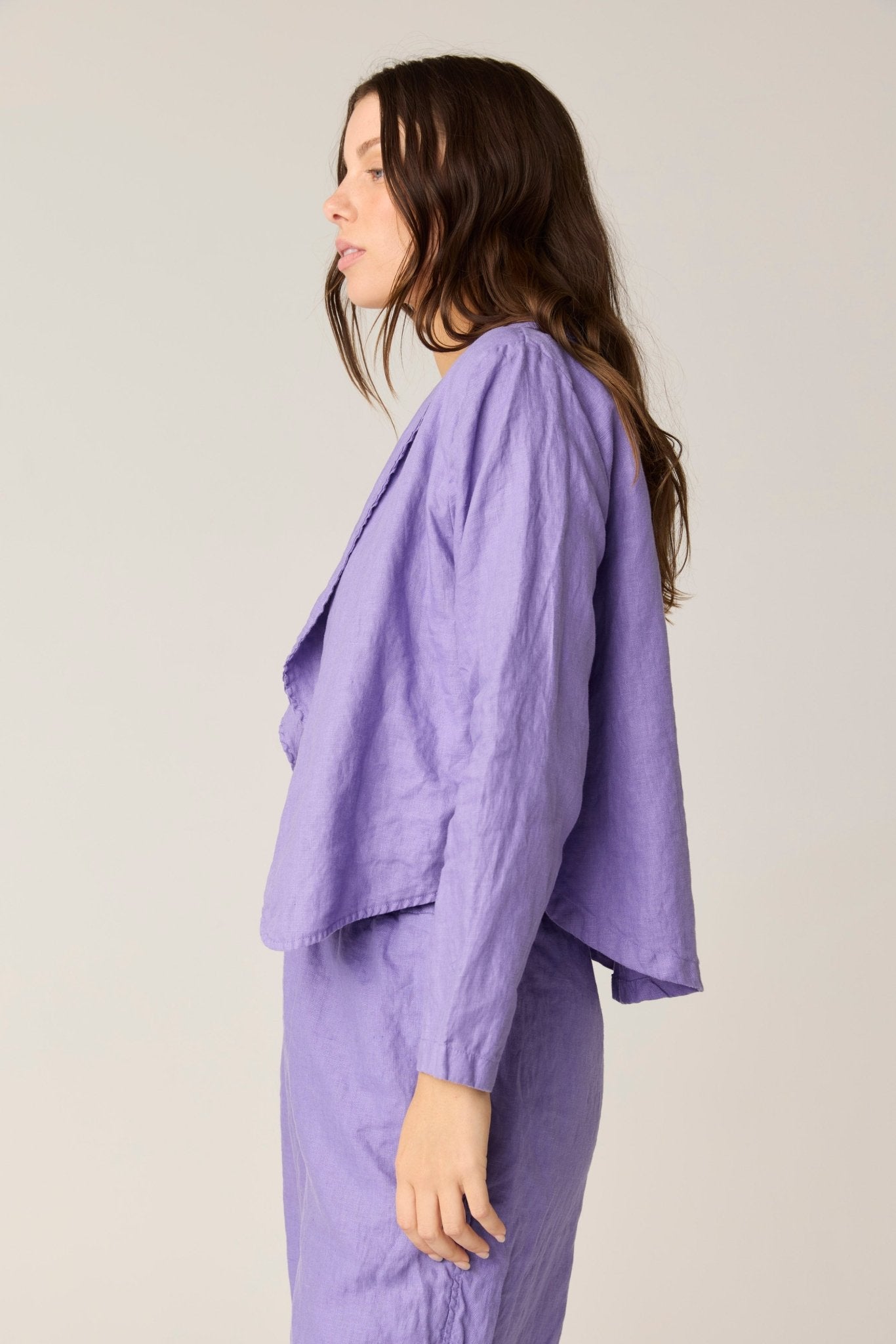 BOX JACKET - LAVENDAR (PRE - ORDER) - Primness