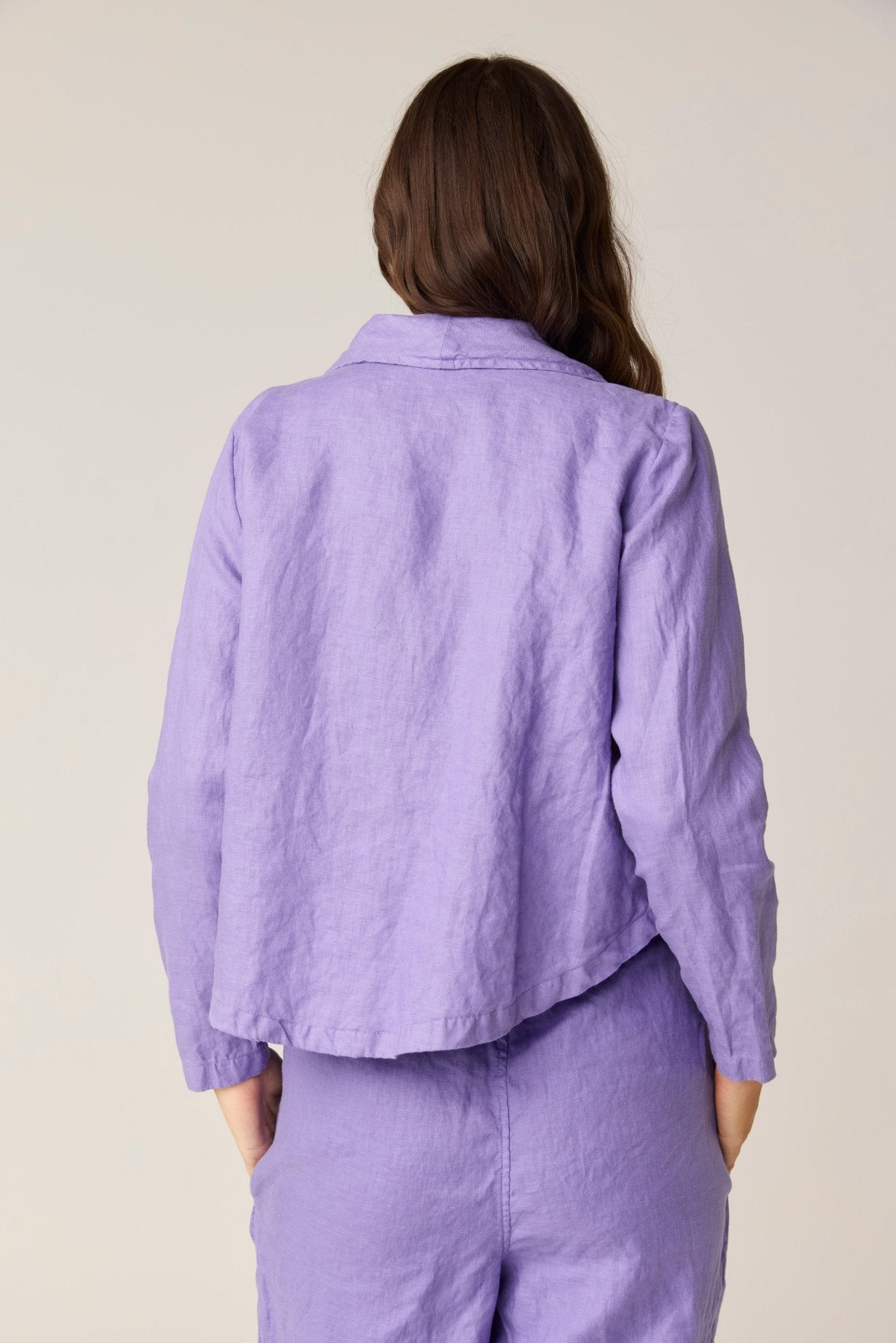 BOX JACKET - LAVENDAR (PRE - ORDER) - Primness