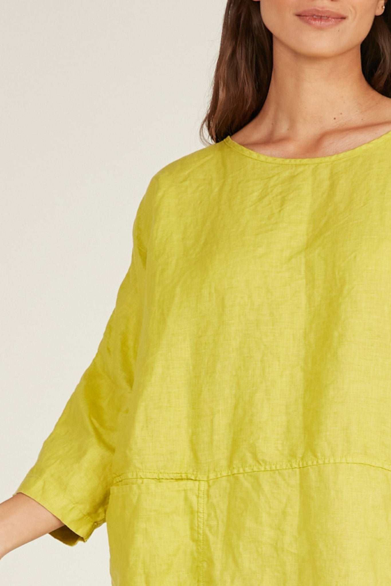 CHICHI DRESS - CHARTREUSE - Primness