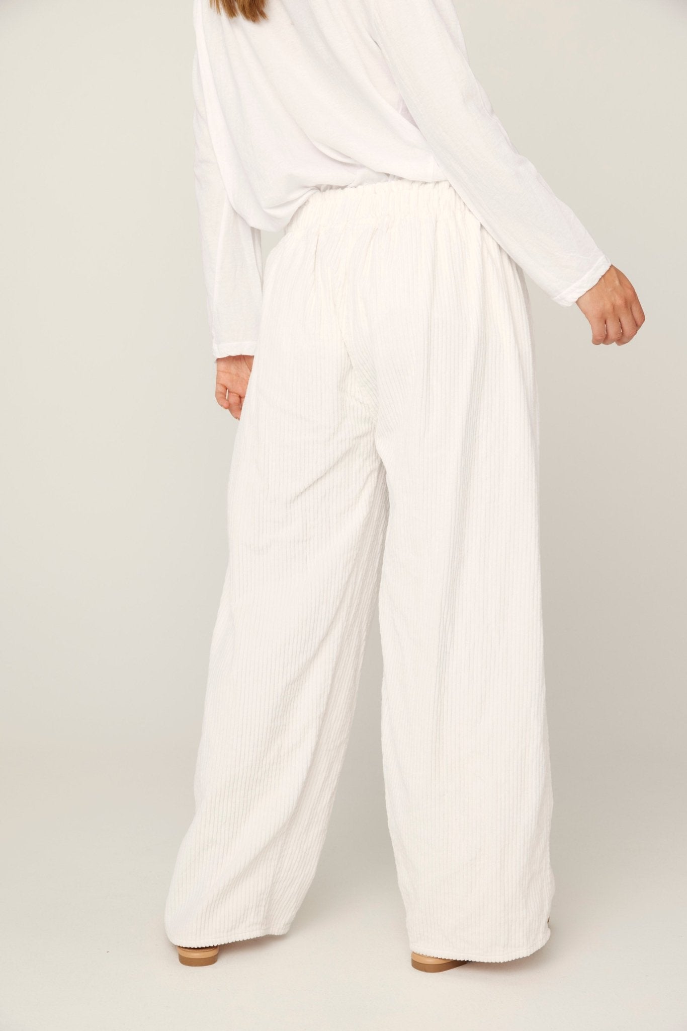 CORDIALLY PANT - BLANC - PRE-ORDER - Primness