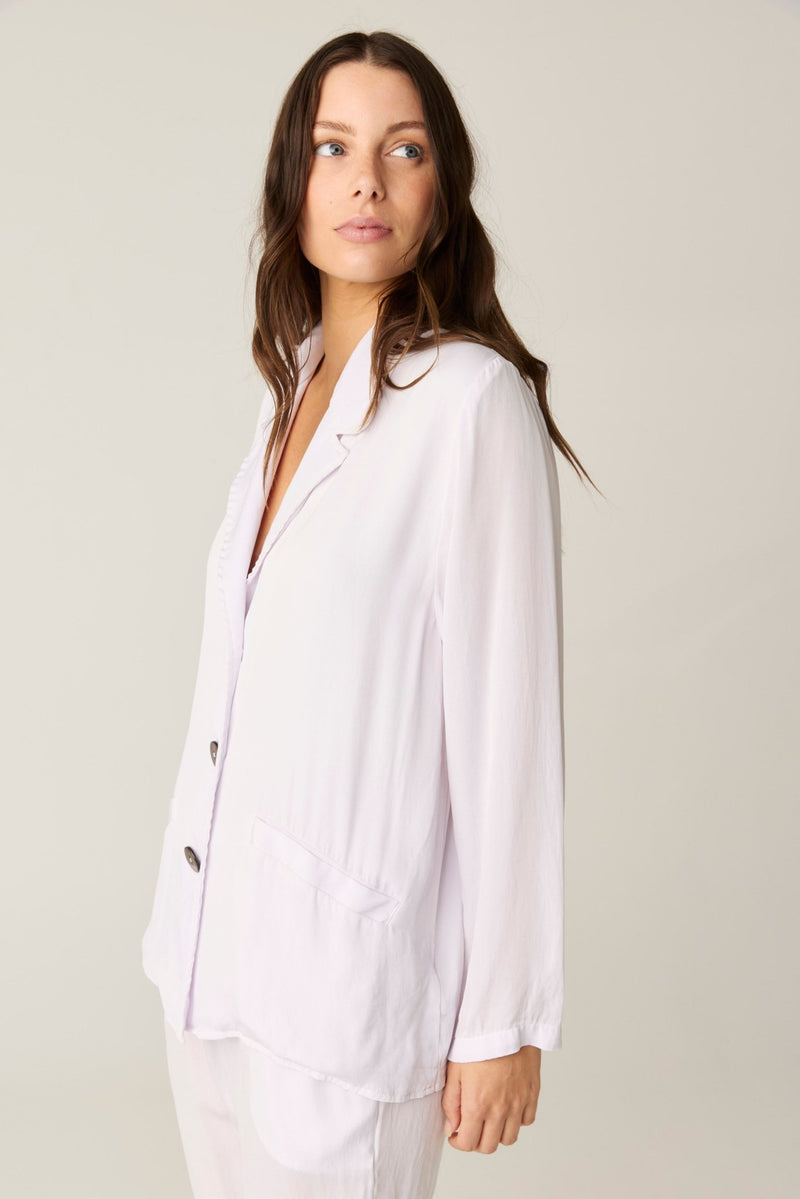 DUSK BLAZER - BLANC (PRE - ORDER) - Primness