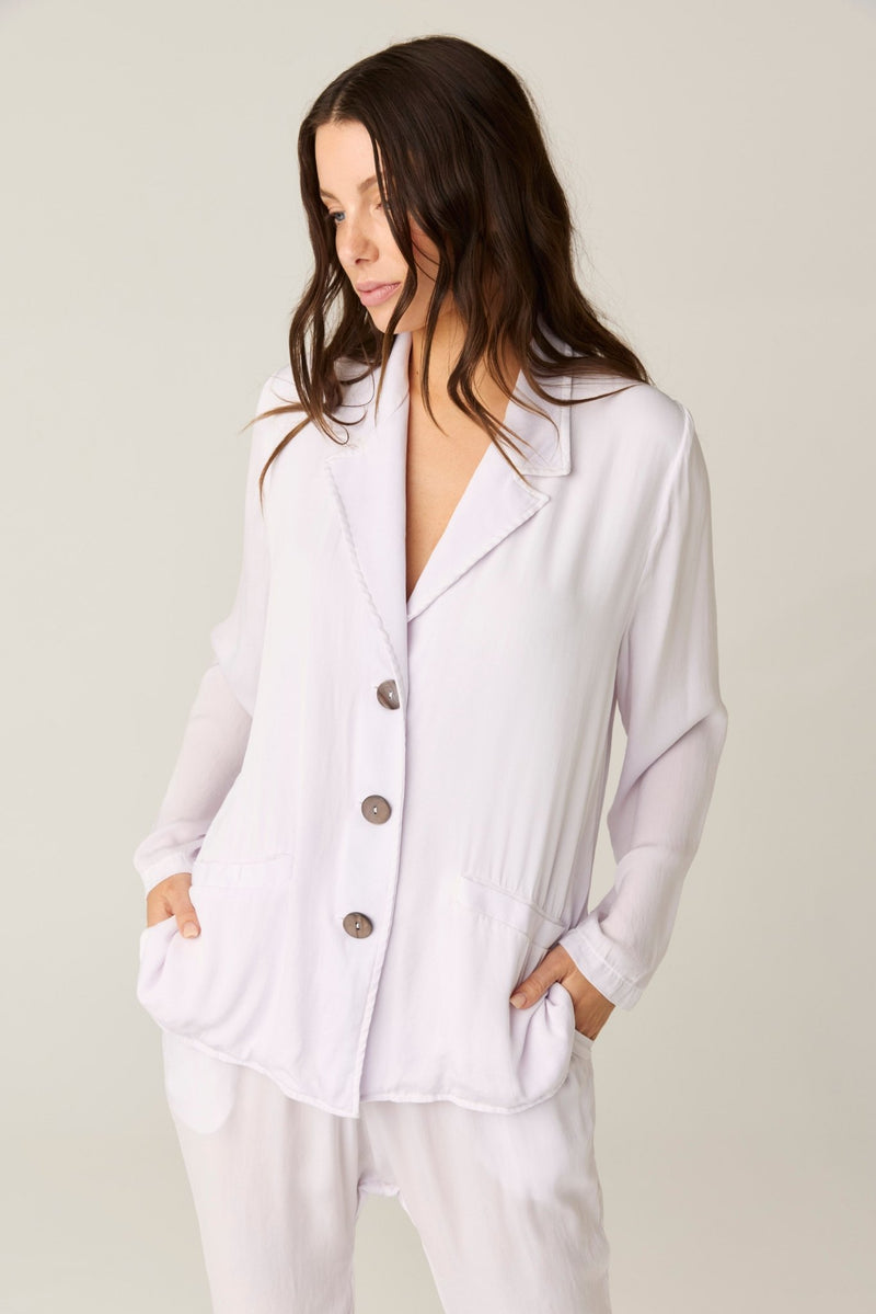 DUSK BLAZER - BLANC (PRE - ORDER) - Primness