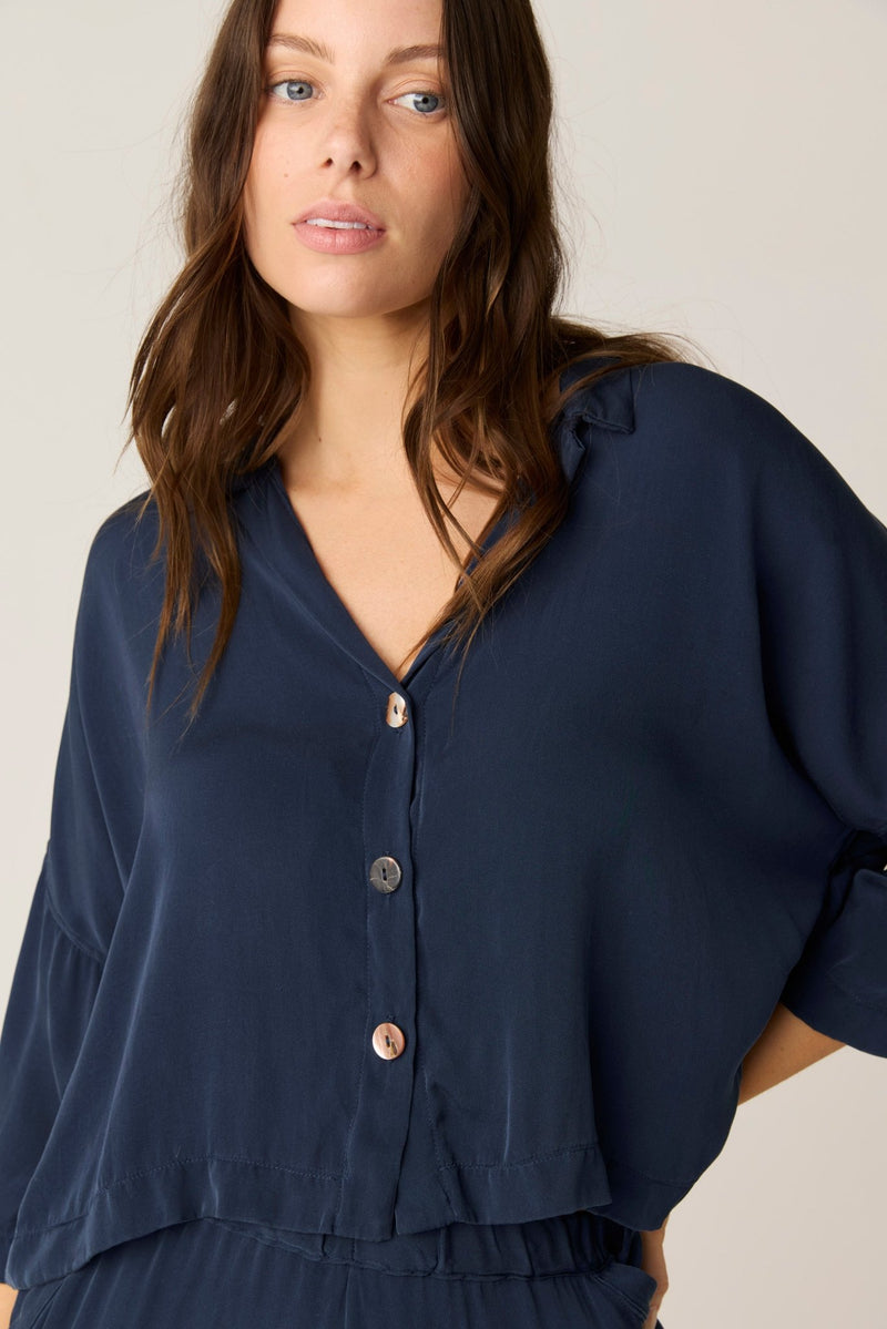 DUSK SHIRT - DARK NAVY (PRE - ORDER) - Primness