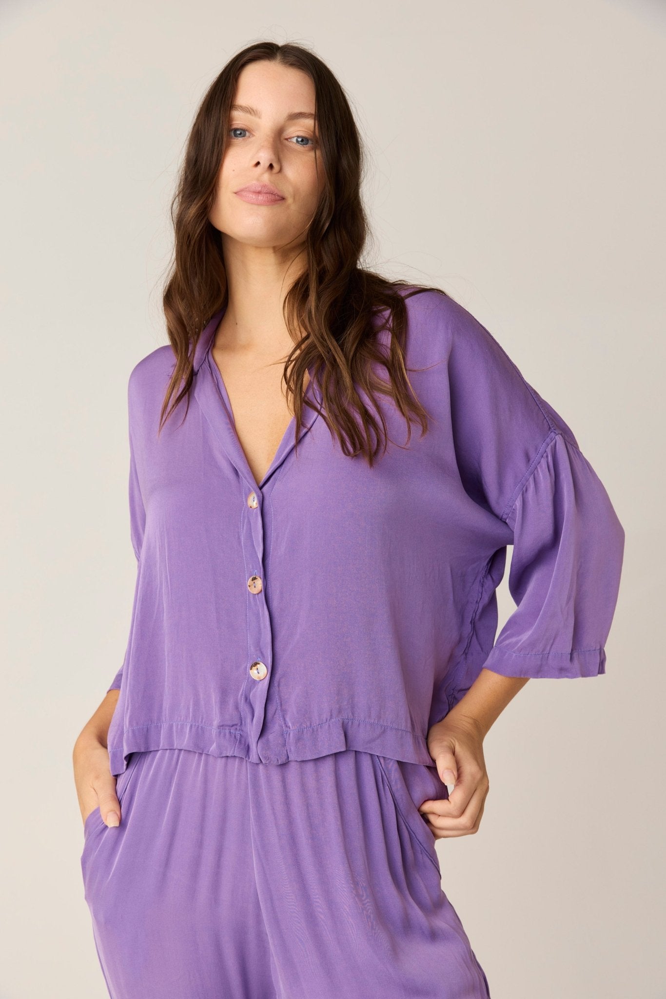 DUSK SHIRT - LAVENDAR (PRE - ORDER) - Primness