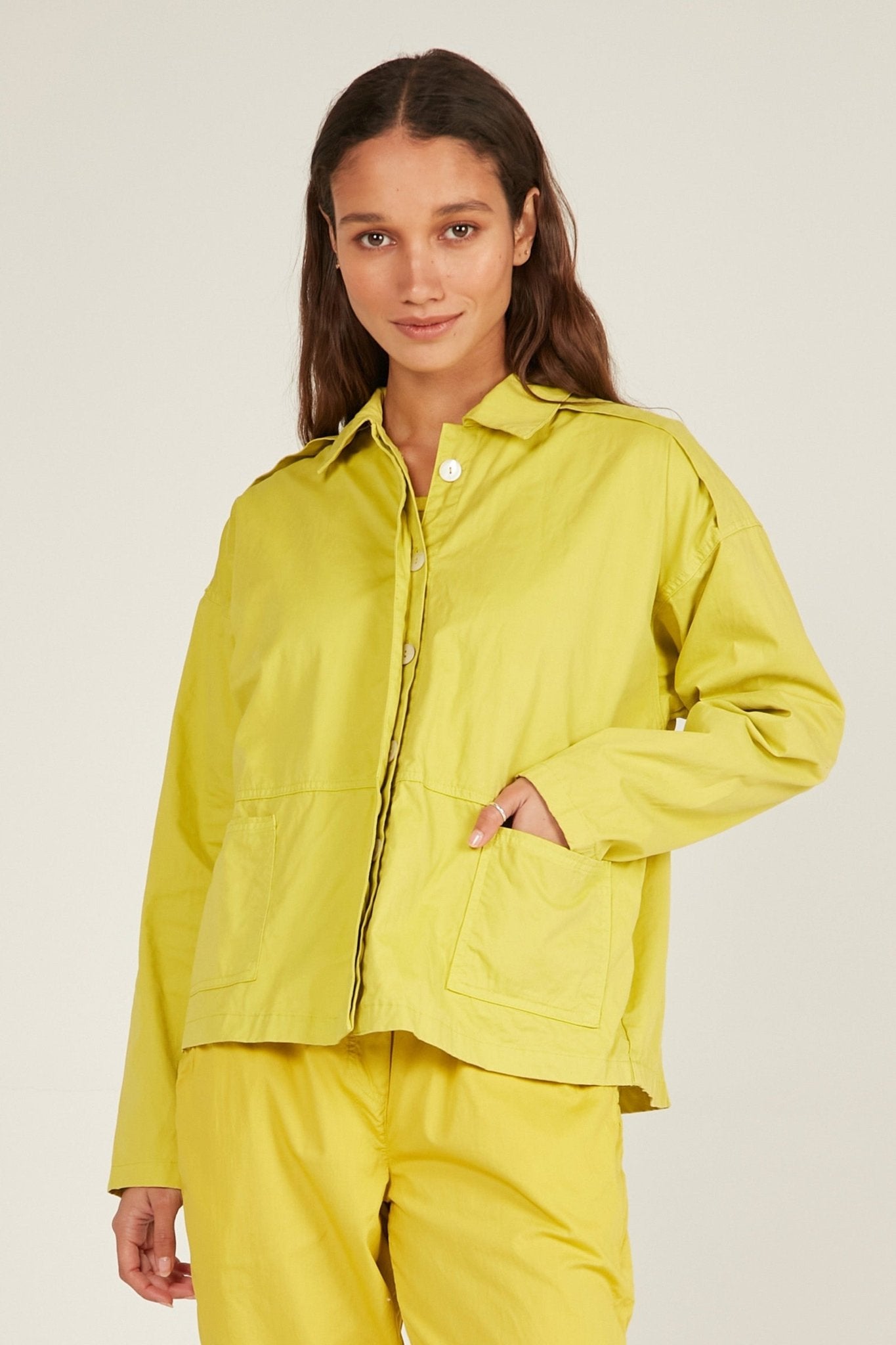 FOXI JACKET - CHARTREUSE - Primness