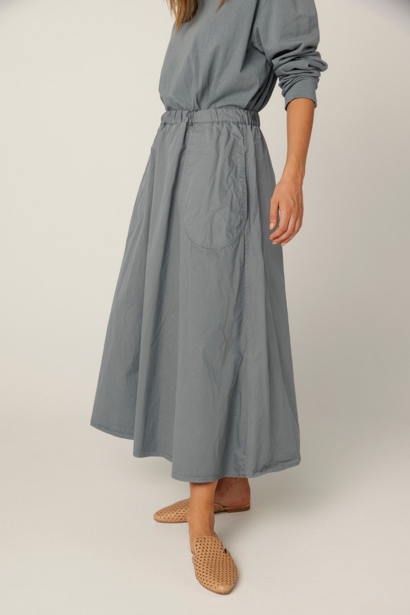 GLORY SKIRT - GREY MIST (PRE-ORDER) - Primness