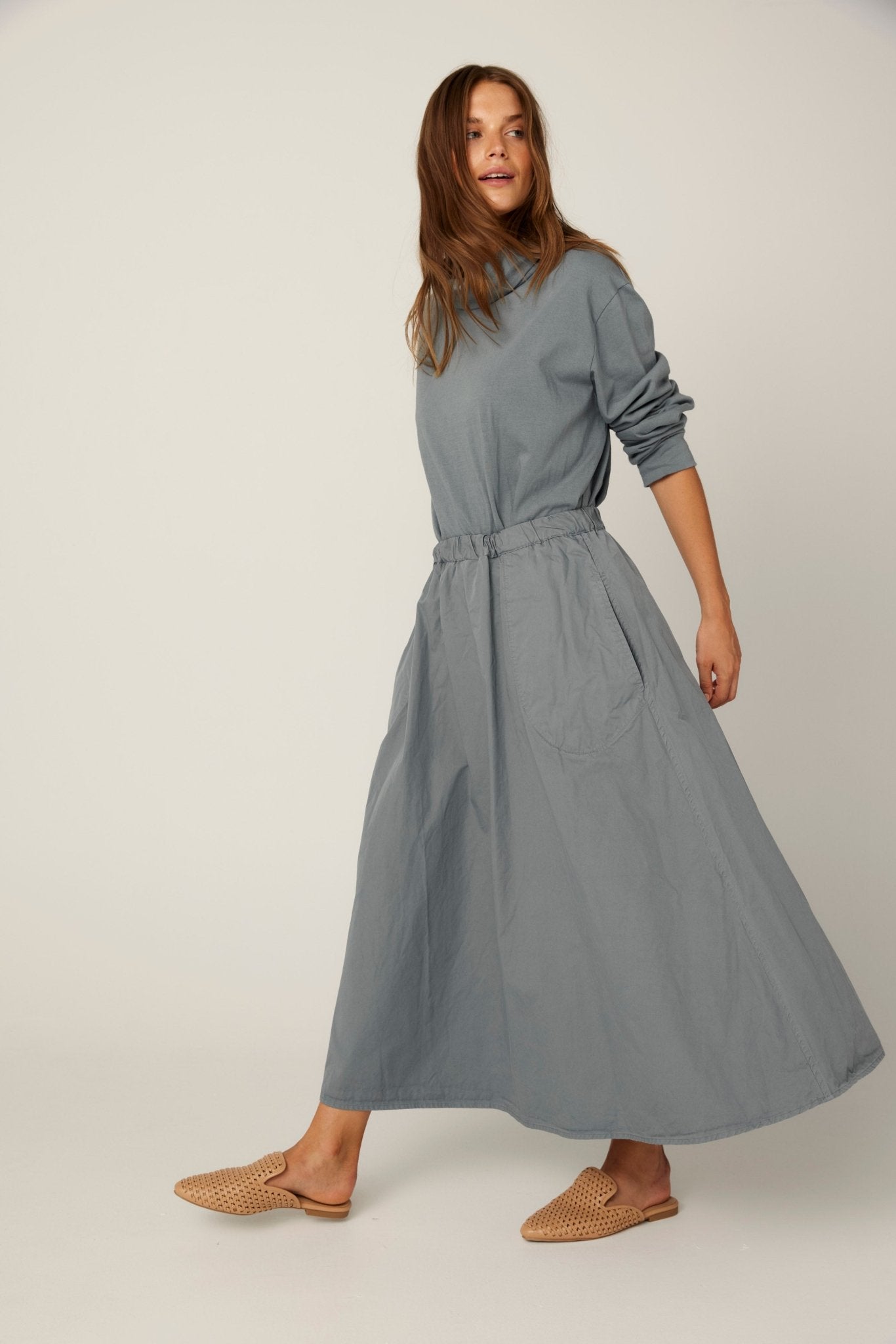 GLORY SKIRT - GREY MIST (PRE-ORDER) - Primness