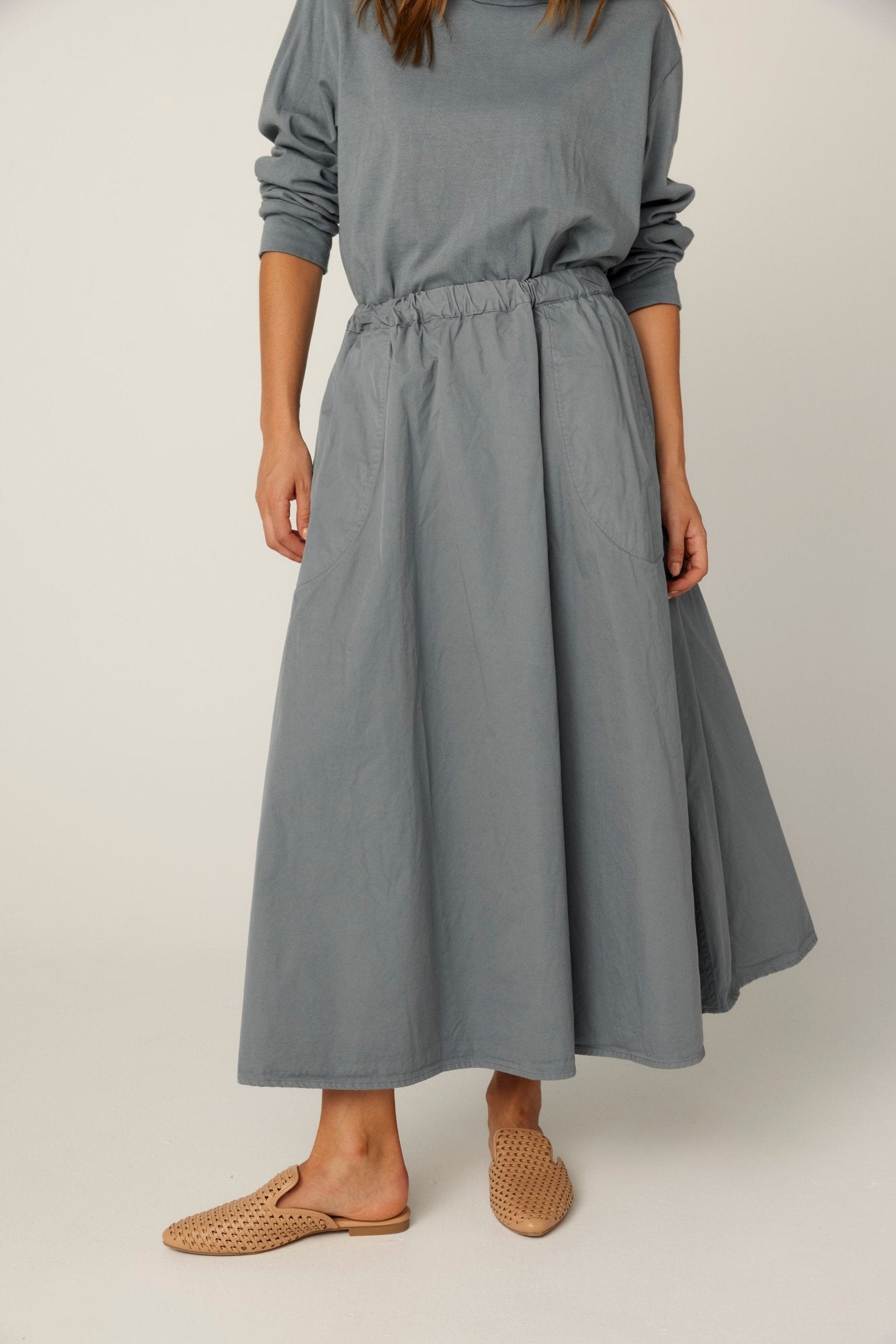 GLORY SKIRT - GREY MIST (PRE-ORDER) - Primness