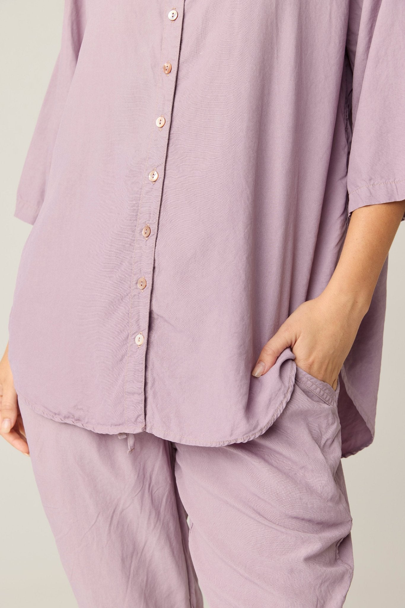 GRACIE SHIRT - ORCHID (PRE - ORDER) - Primness