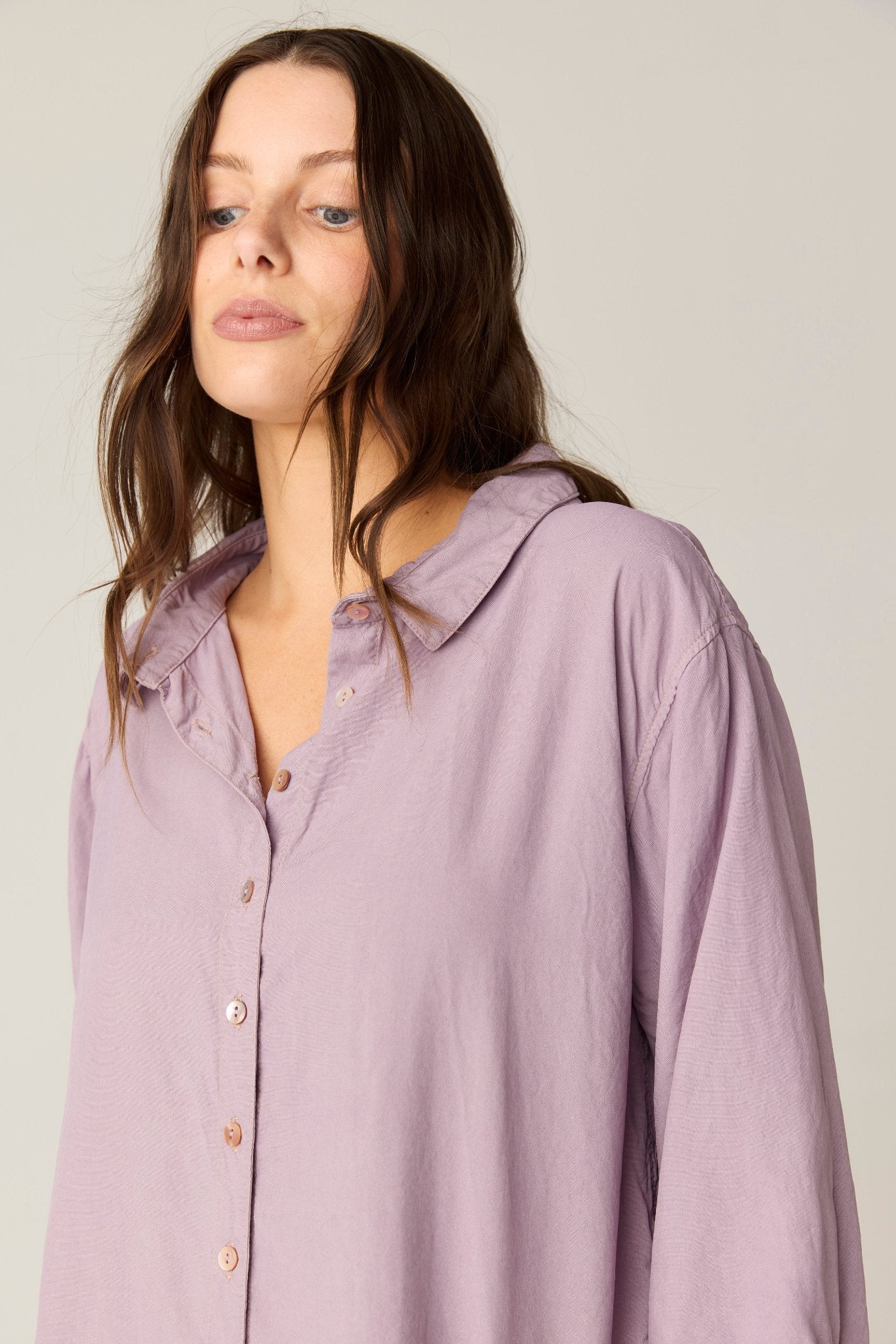 GRACIE SHIRT - ORCHID (PRE - ORDER) - Primness