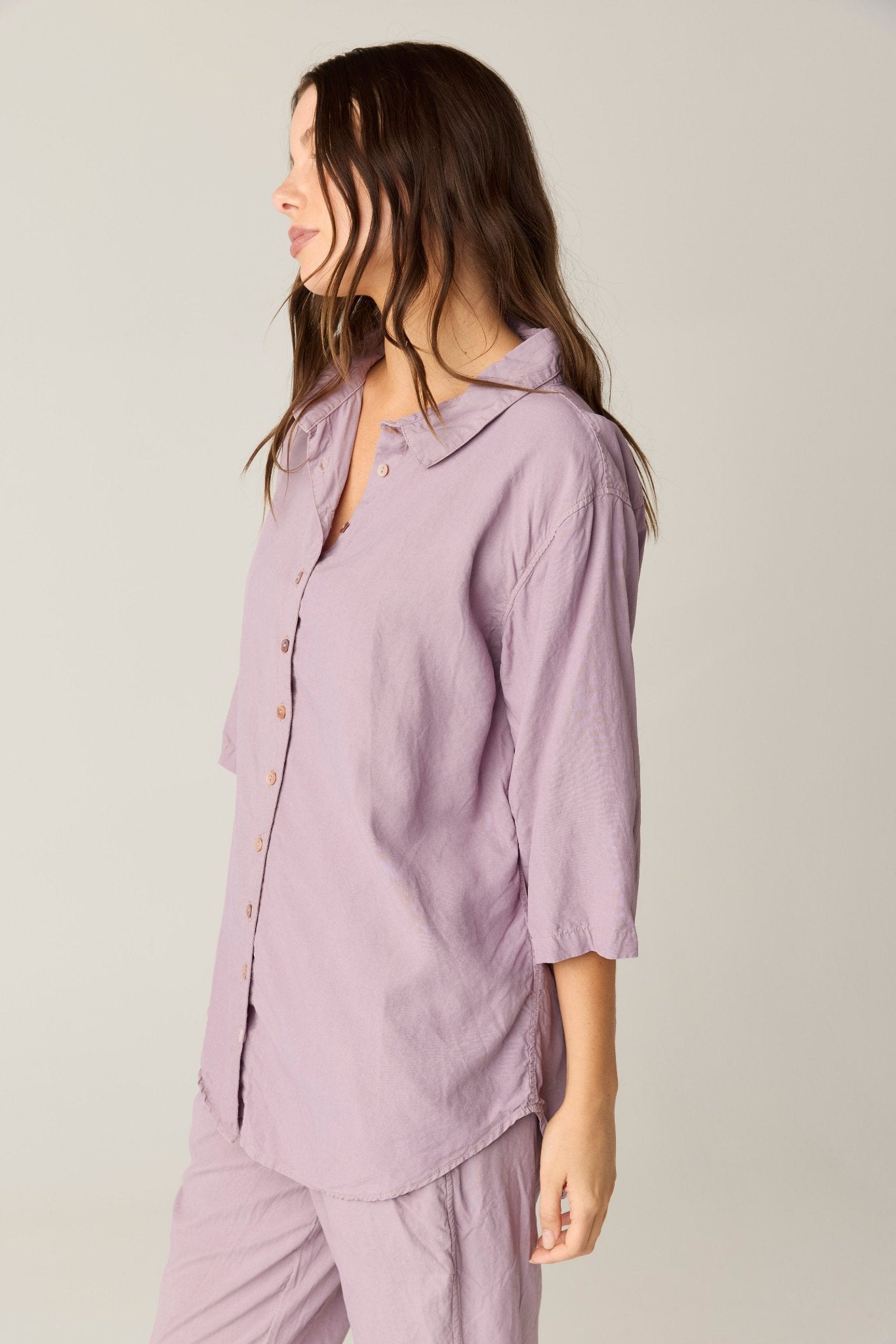 GRACIE SHIRT - ORCHID (PRE - ORDER) - Primness