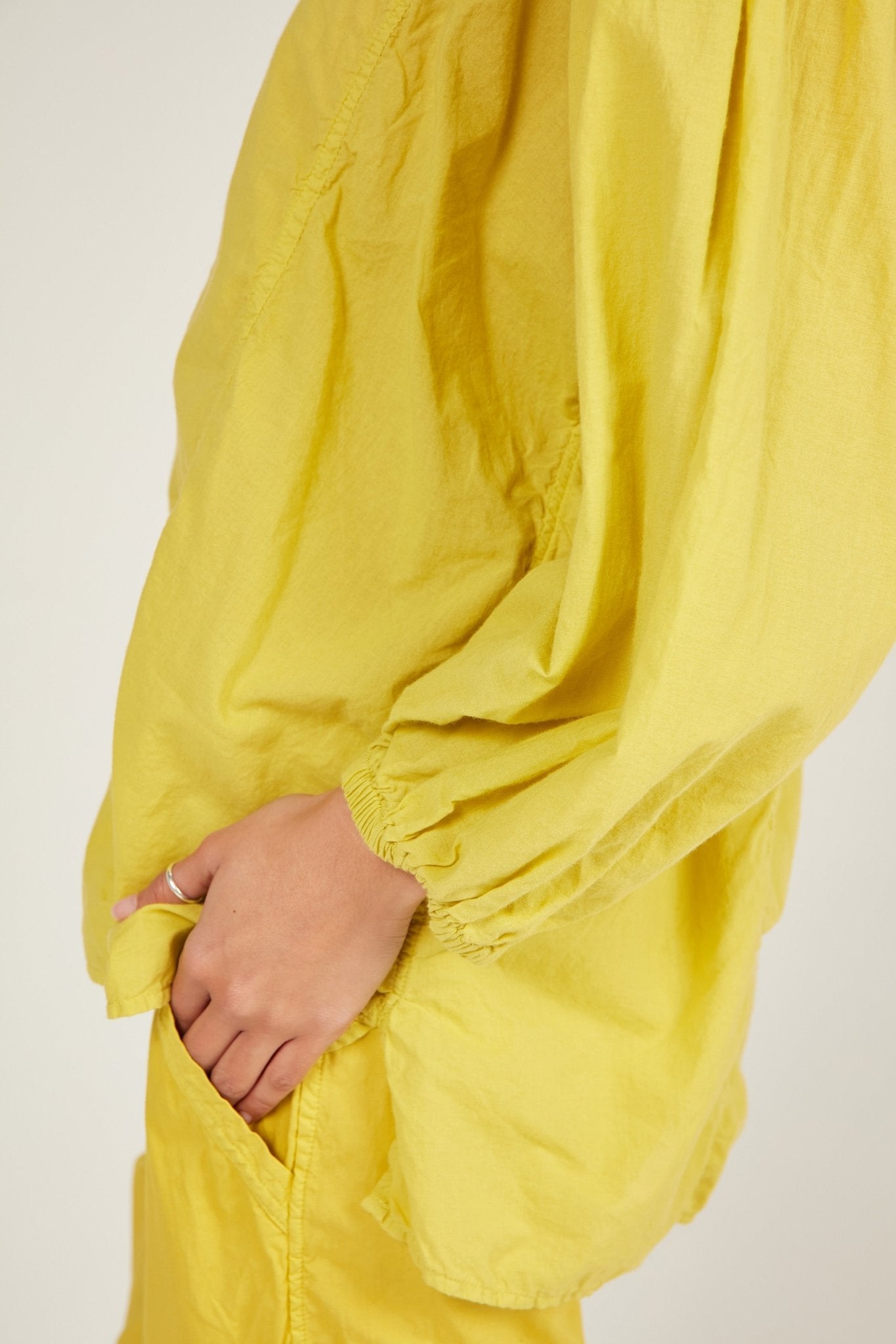 HALCYON SHIRT - CHARTREUSE - Primness