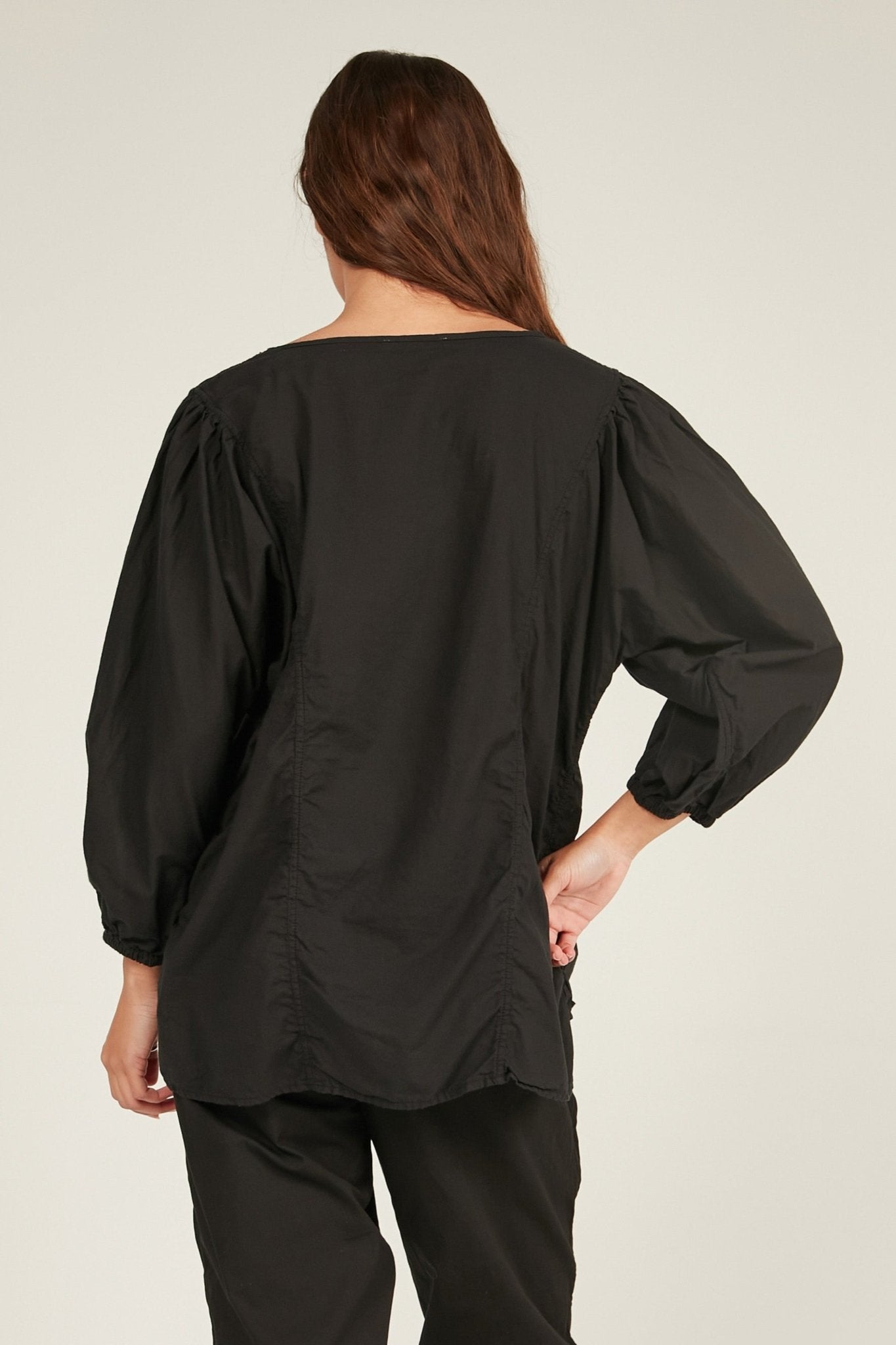 HALCYON SHIRT - NOIR - Primness