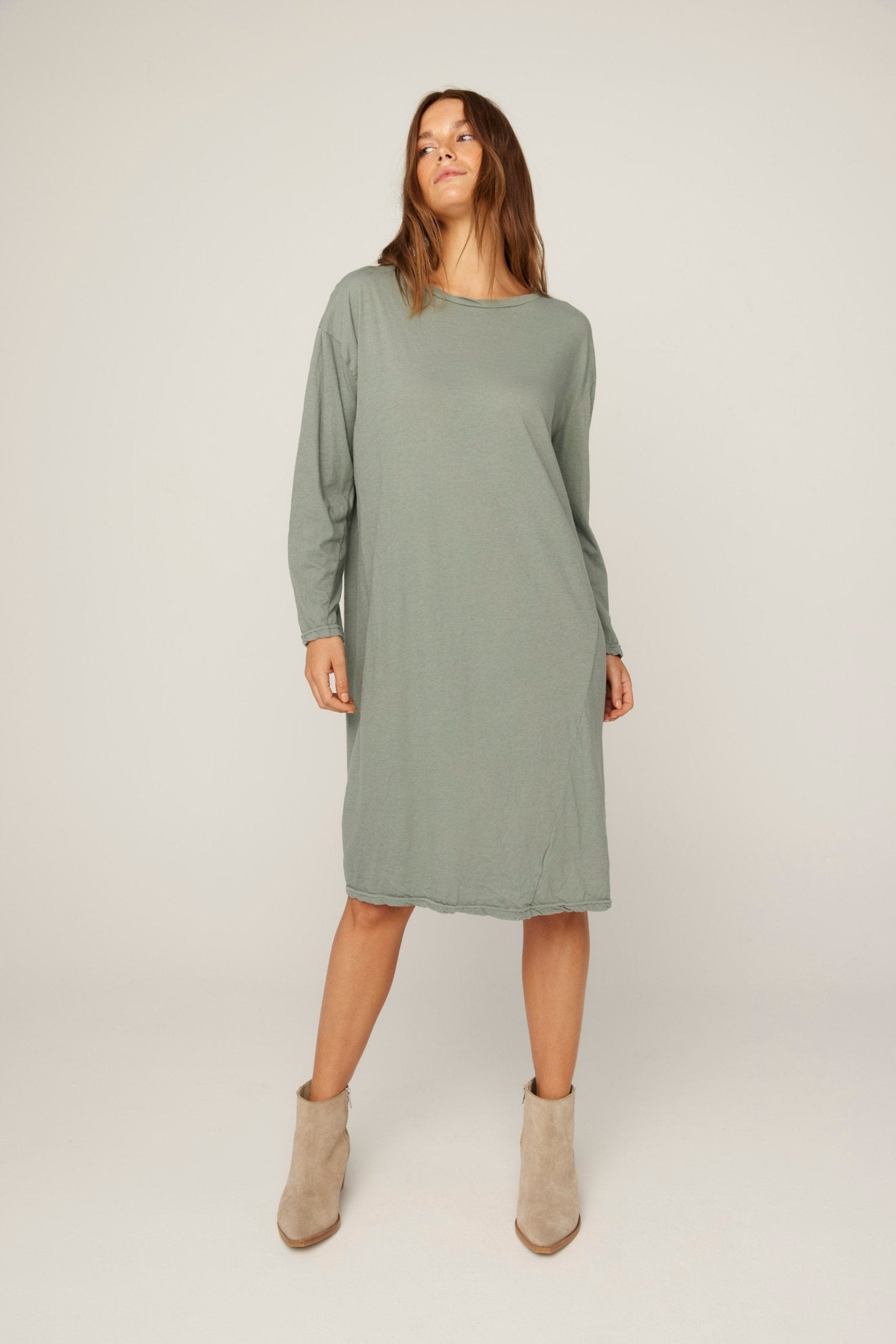 HAP L/S DRESS - FERN - PRE-ORDER - Primness