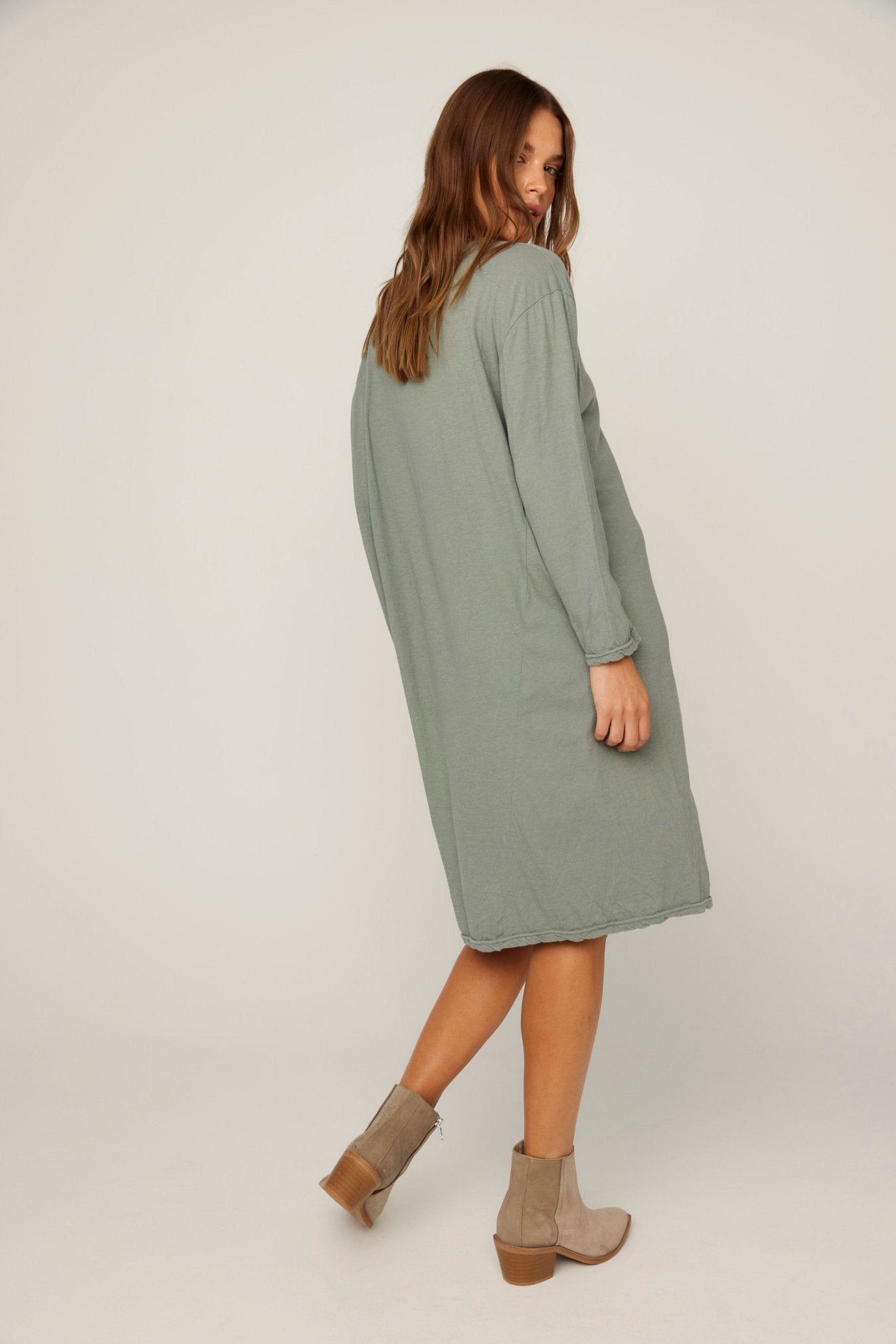 HAP L/S DRESS - FERN - PRE-ORDER - Primness