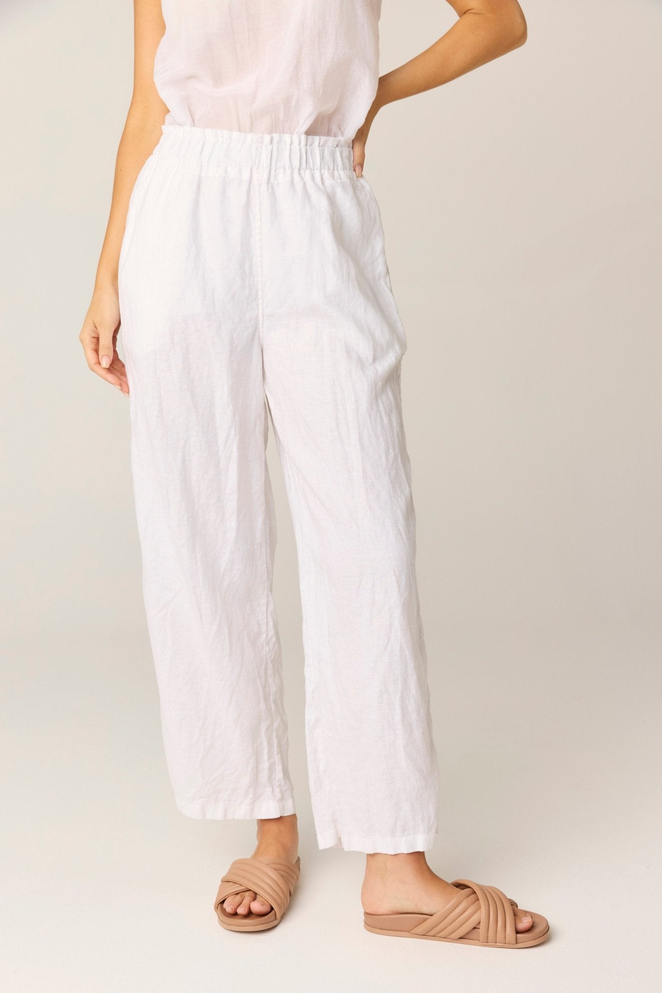 ISLAND PANT - BLANC (PRE - ORDER) - Primness