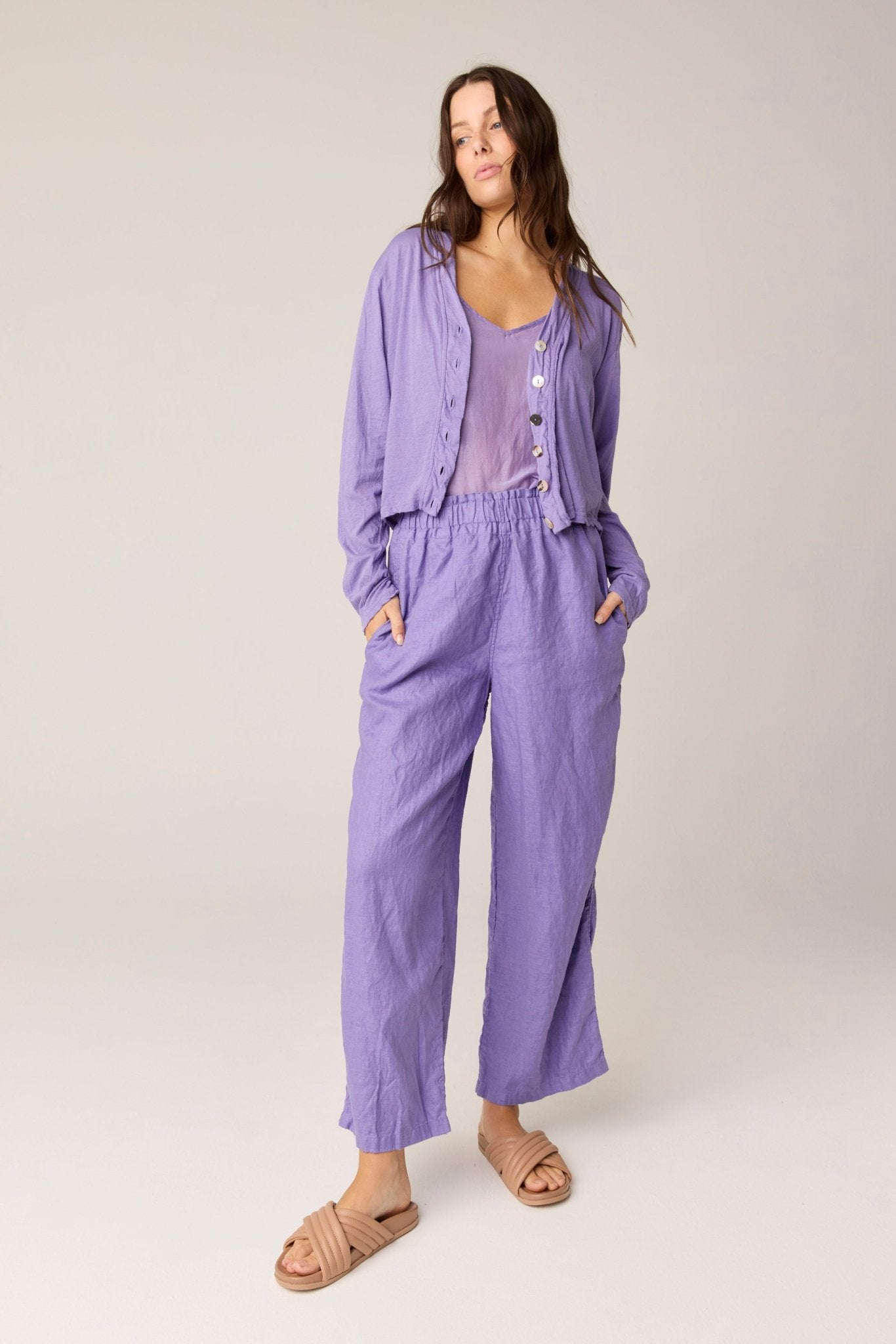 ISLAND PANT - LAVENDAR (PRE - ORDER) - Primness