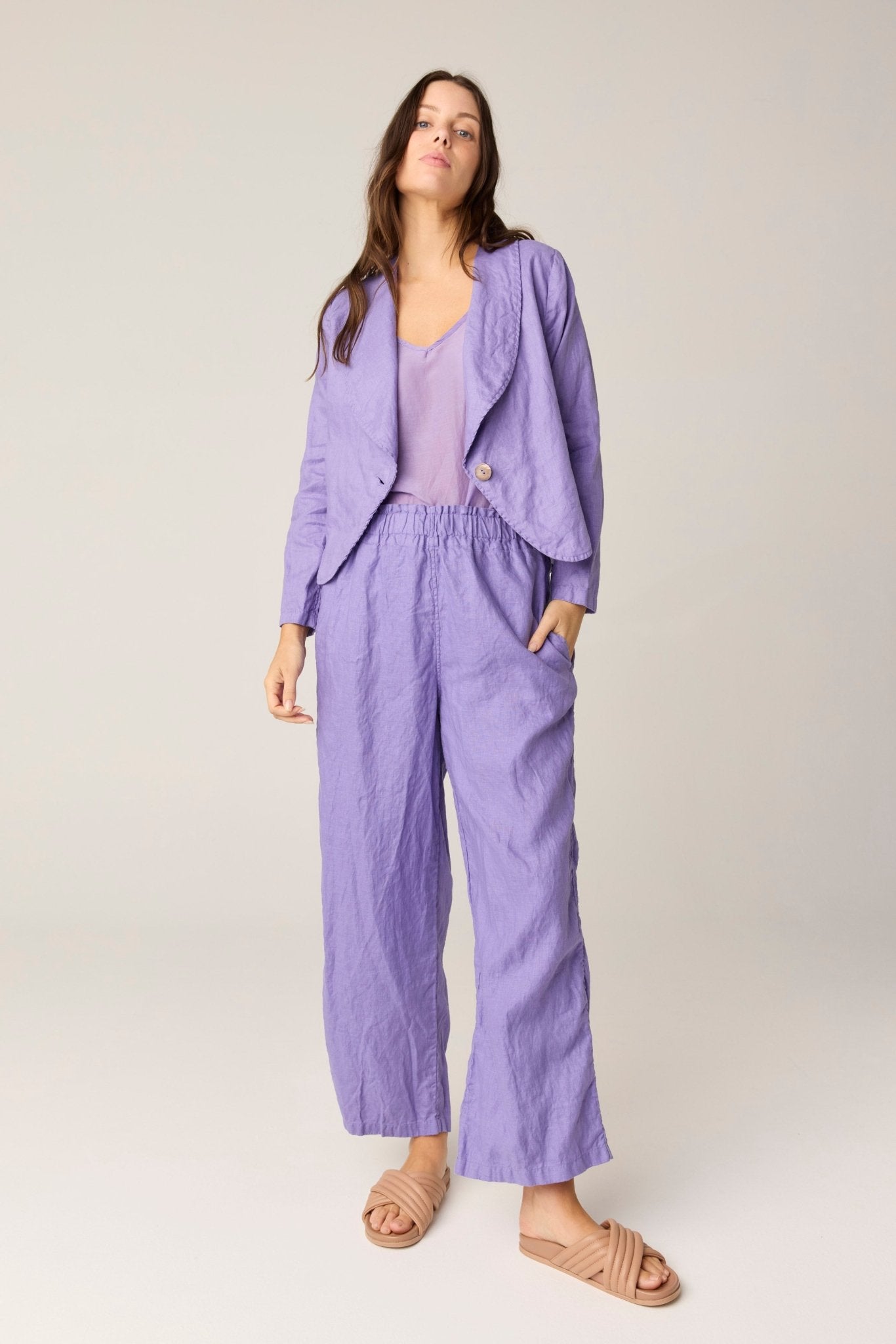 ISLAND PANT - LAVENDAR (PRE - ORDER) - Primness