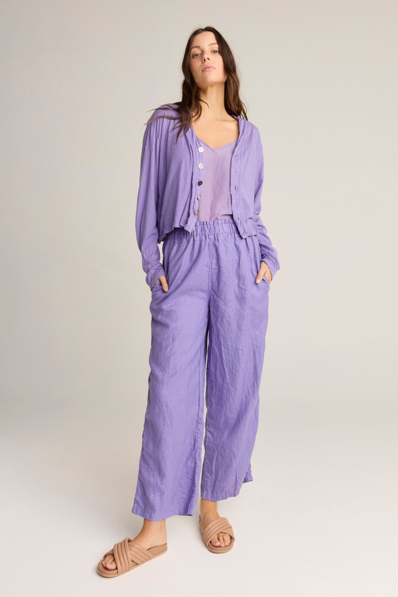 ISLAND PANT - LAVENDAR (PRE - ORDER) - Primness