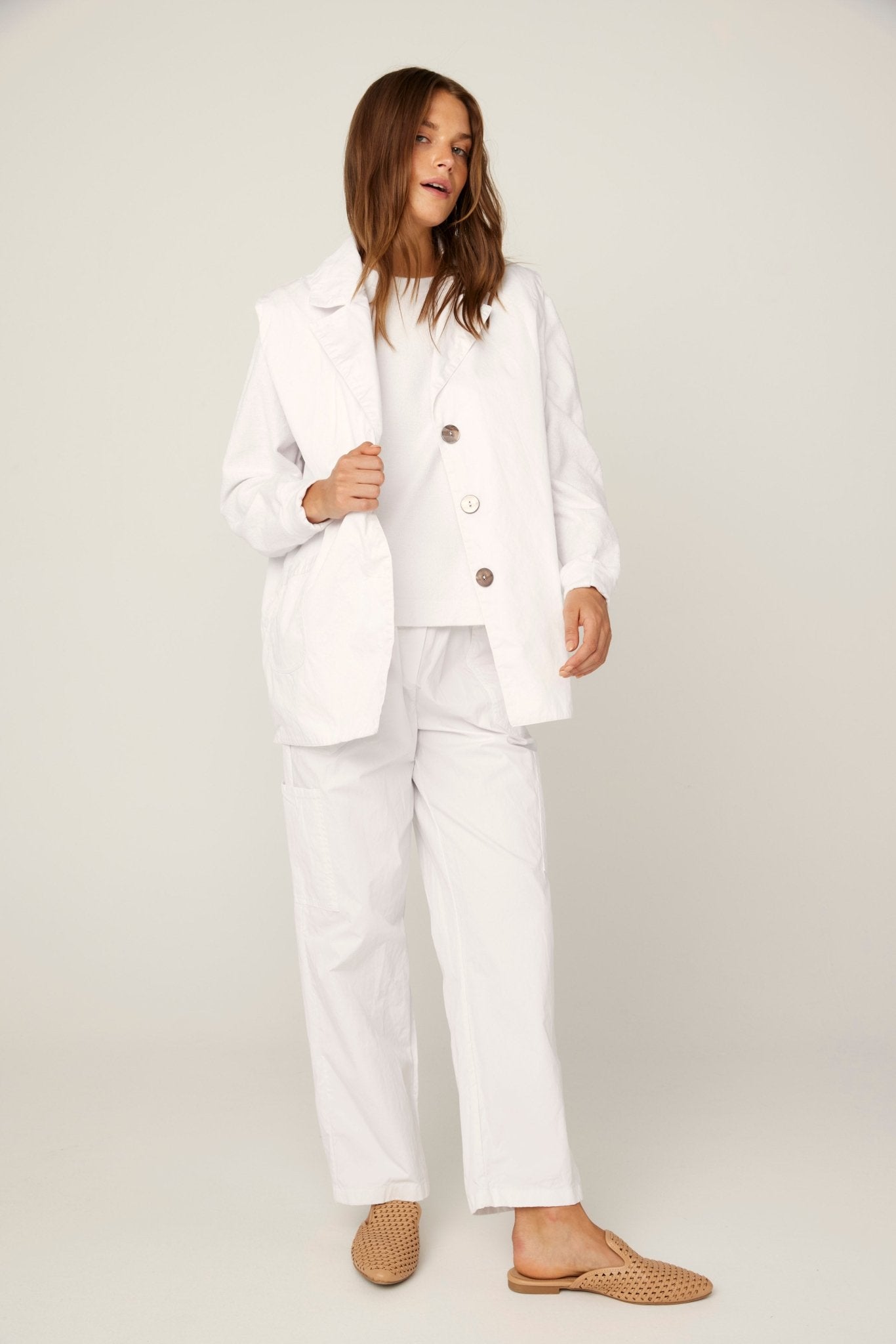 JEST CARGO PANT - BLANC - PRE-ORDER - Primness