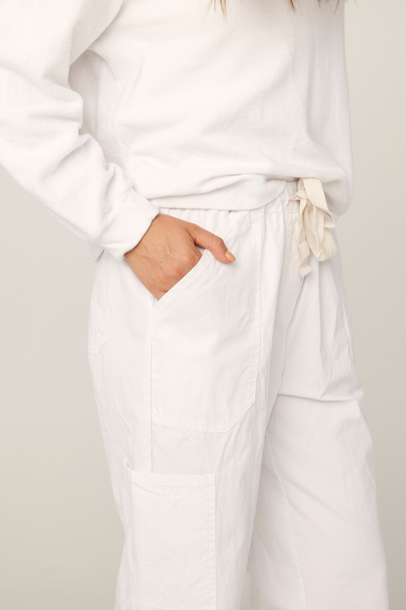 JEST CARGO PANT - BLANC - PRE-ORDER - Primness