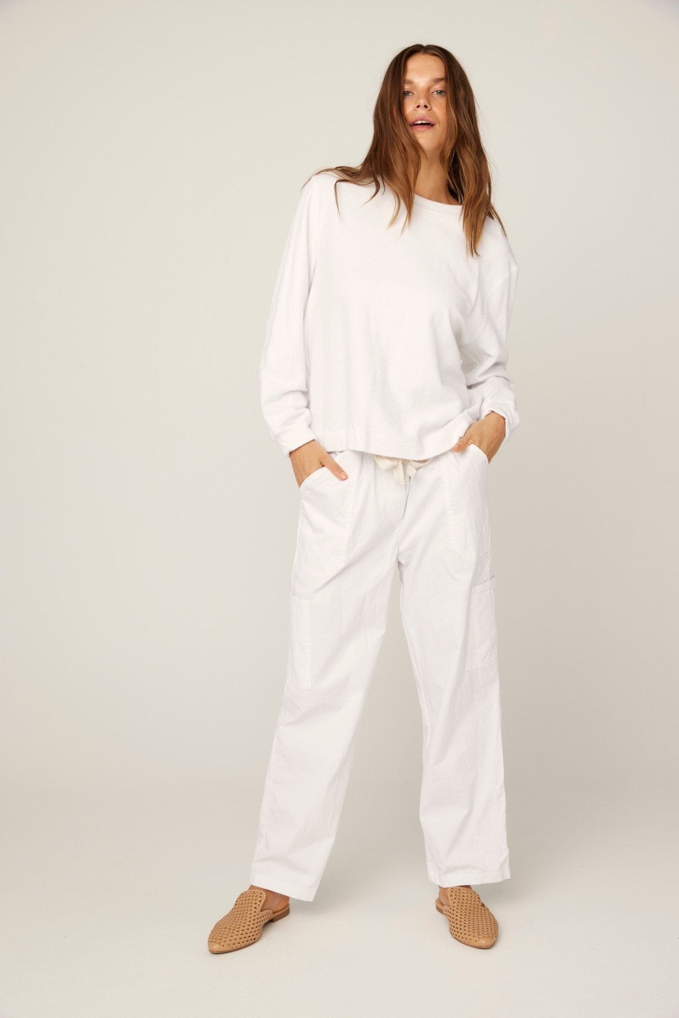 JEST CARGO PANT - BLANC - PRE-ORDER - Primness