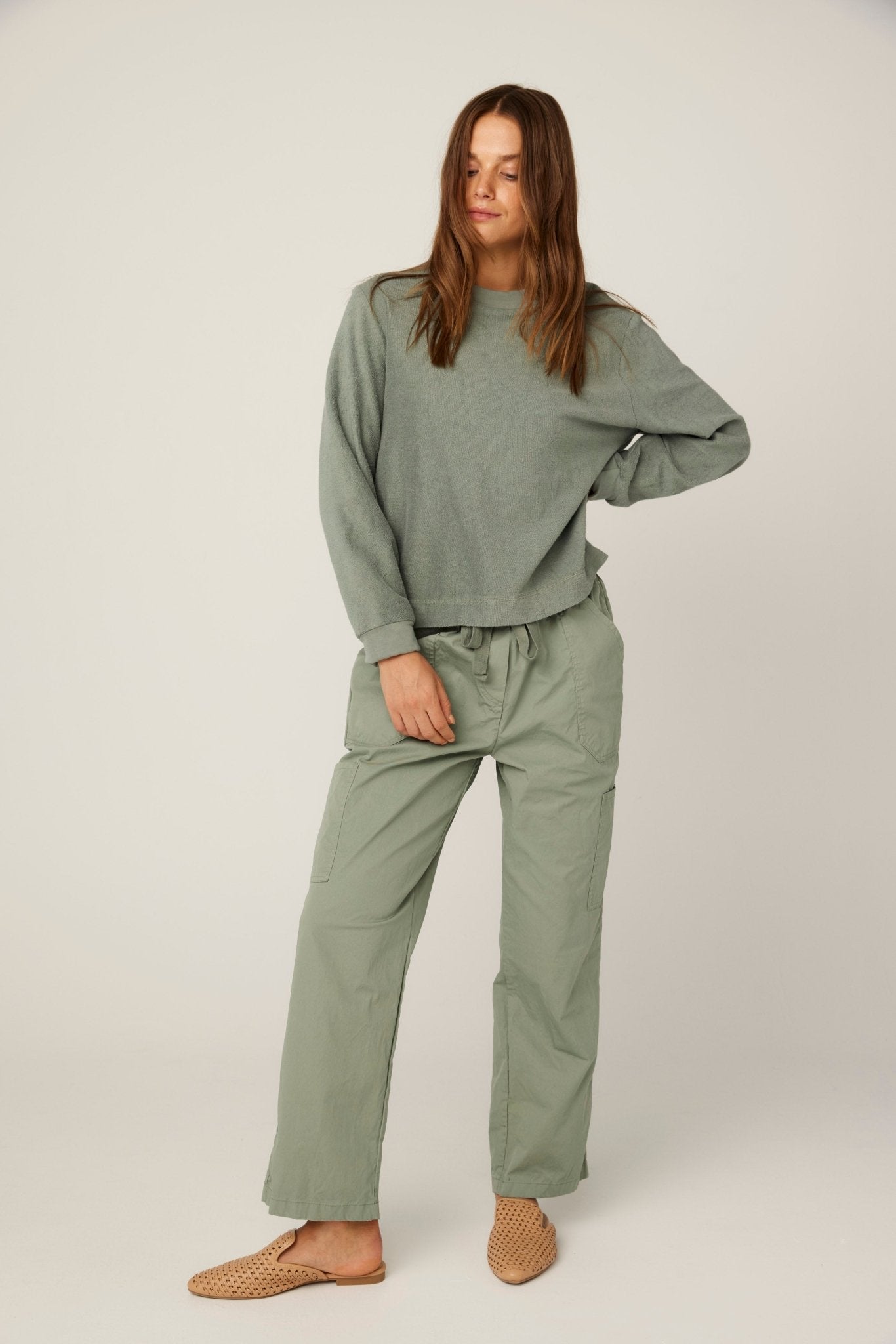 JEST CARGO PANT - FERN - PRE-ORDER - Primness