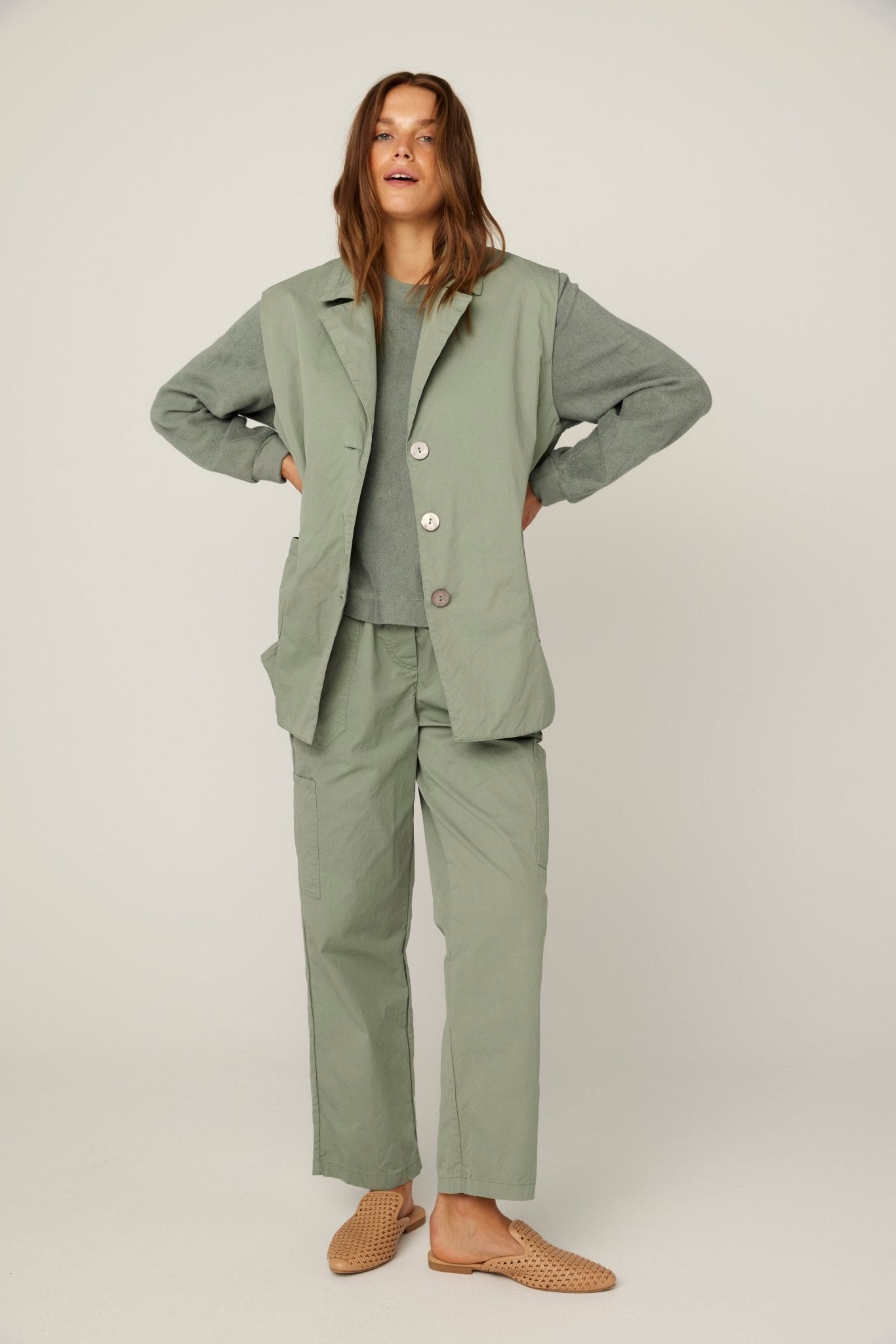 JEST CARGO PANT - FERN - PRE-ORDER - Primness