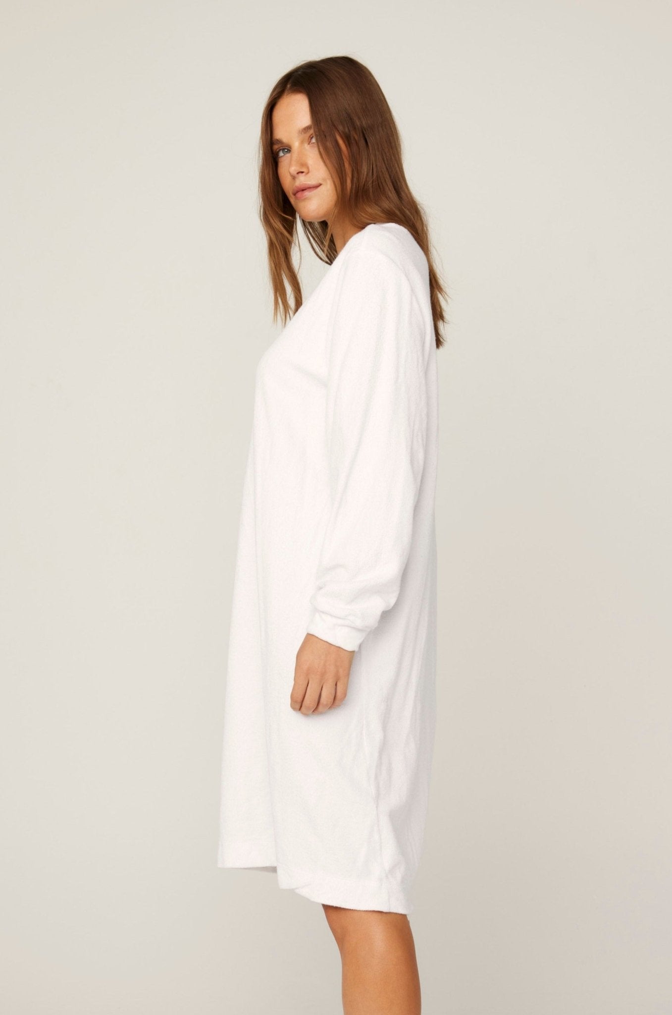 JUNE JUMPER DRESS - BLANC - PRE-ORDER - Primness