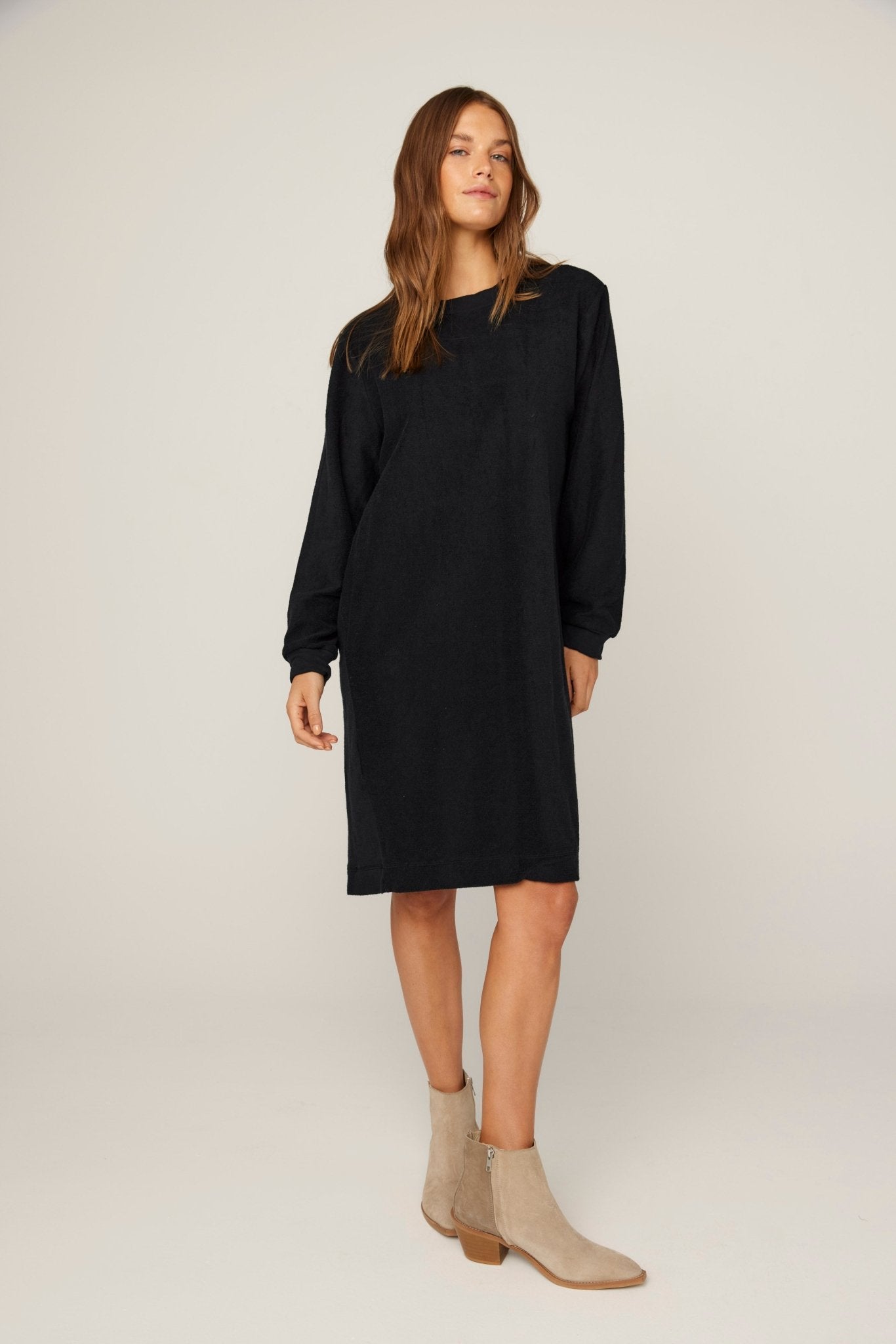 JUNE JUMPER DRESS - NOIR - PRE-ORDER - Primness