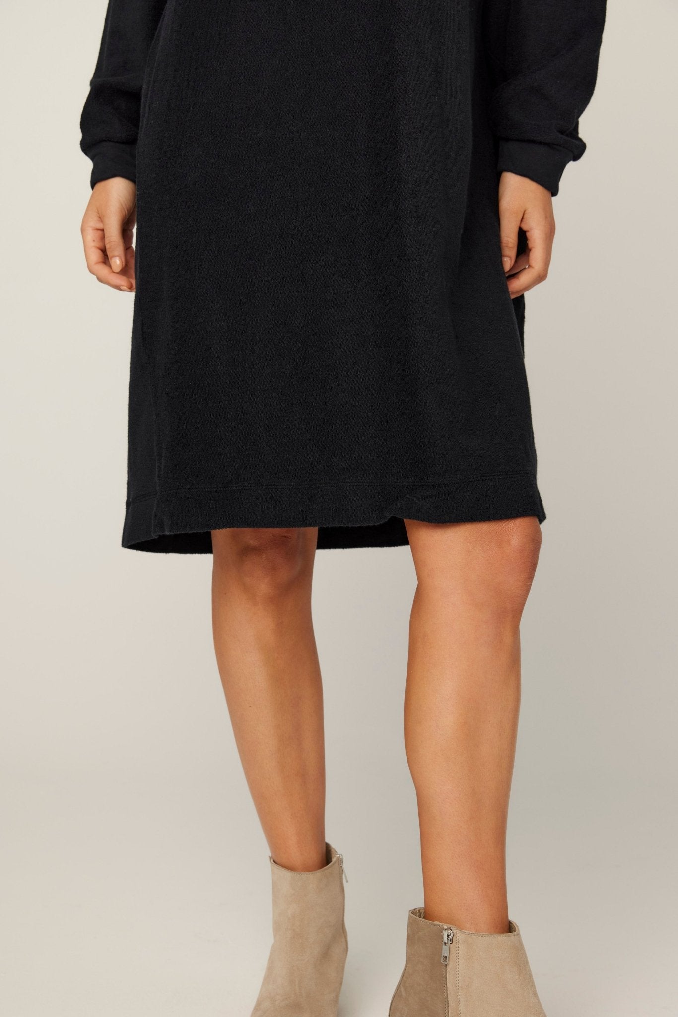 JUNE JUMPER DRESS - NOIR - PRE-ORDER - Primness