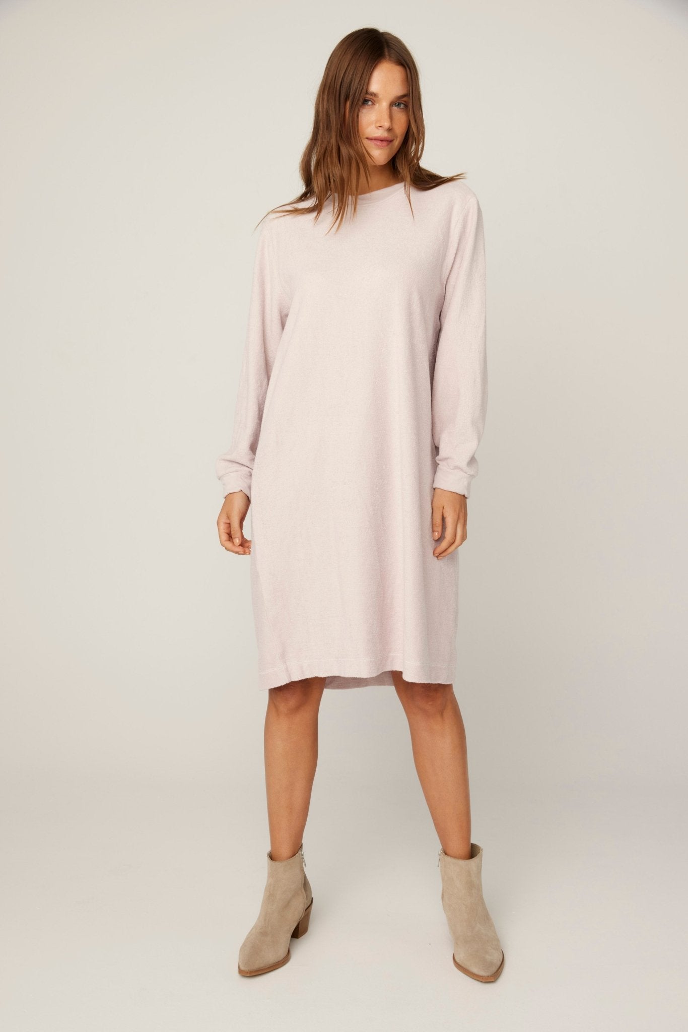 JUNE JUMPER DRESS - POWDER - PRE-ORDER - Primness