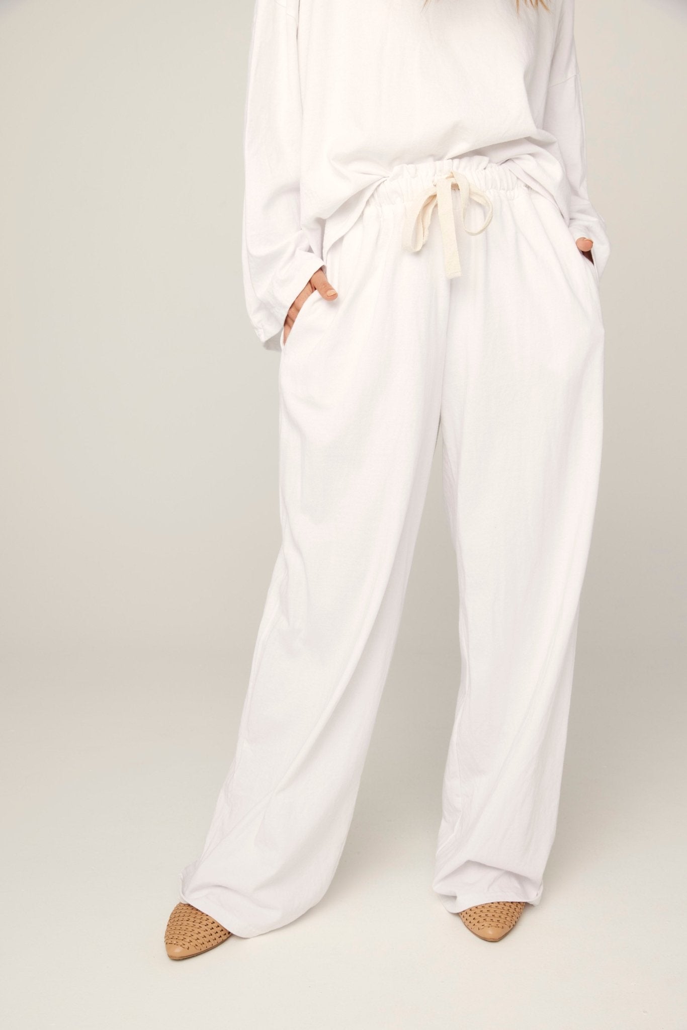 KIKI PANT - BLANC - PRE-ORDER - Primness