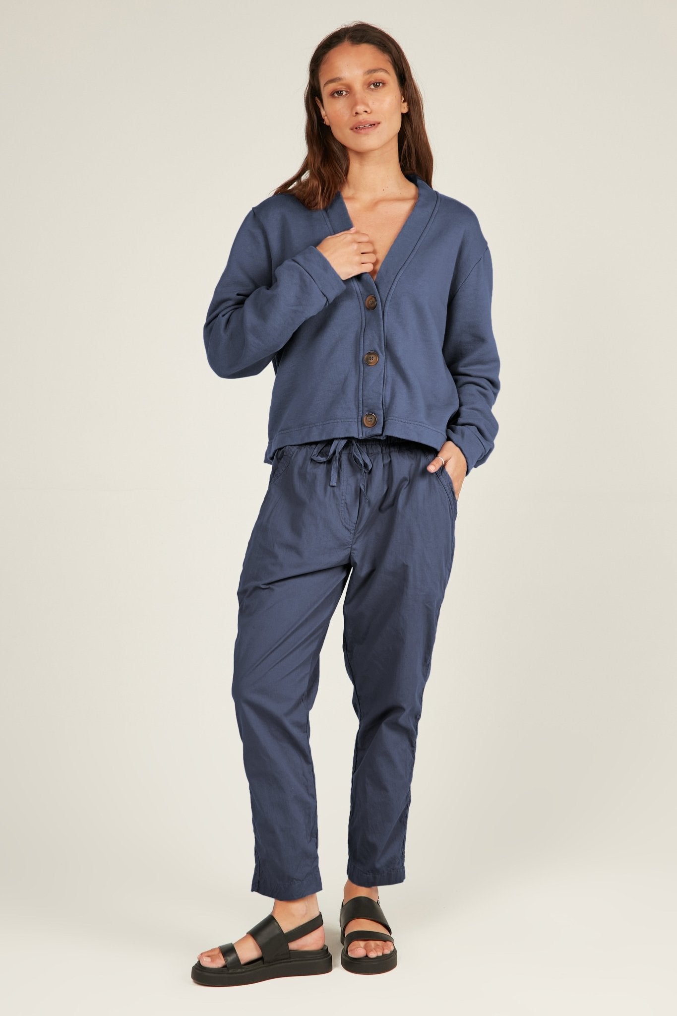 KUMI PANT - DARK NAVY - Primness