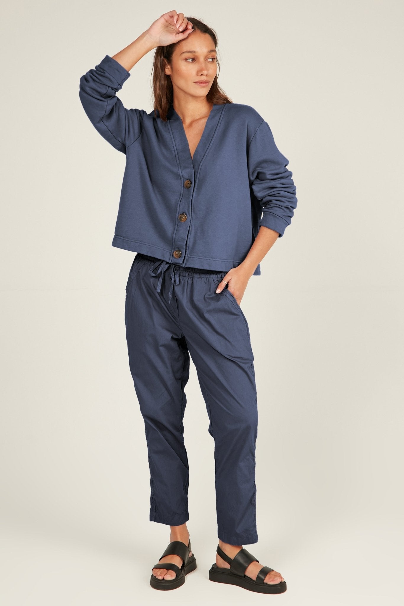 KUMI PANT - DARK NAVY - Primness