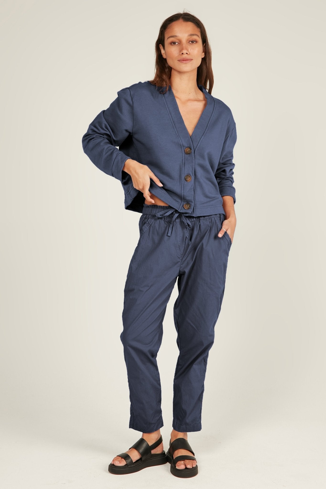 KUMI PANT - DARK NAVY - Primness